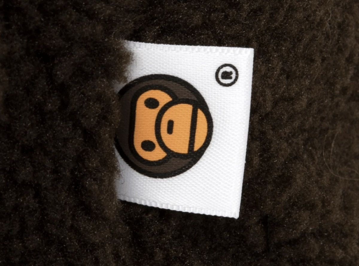 Bape Bape ALL BABY MILO MINI FAUX FUR BACKPACK Size ONE SIZE - 4 Thumbnail