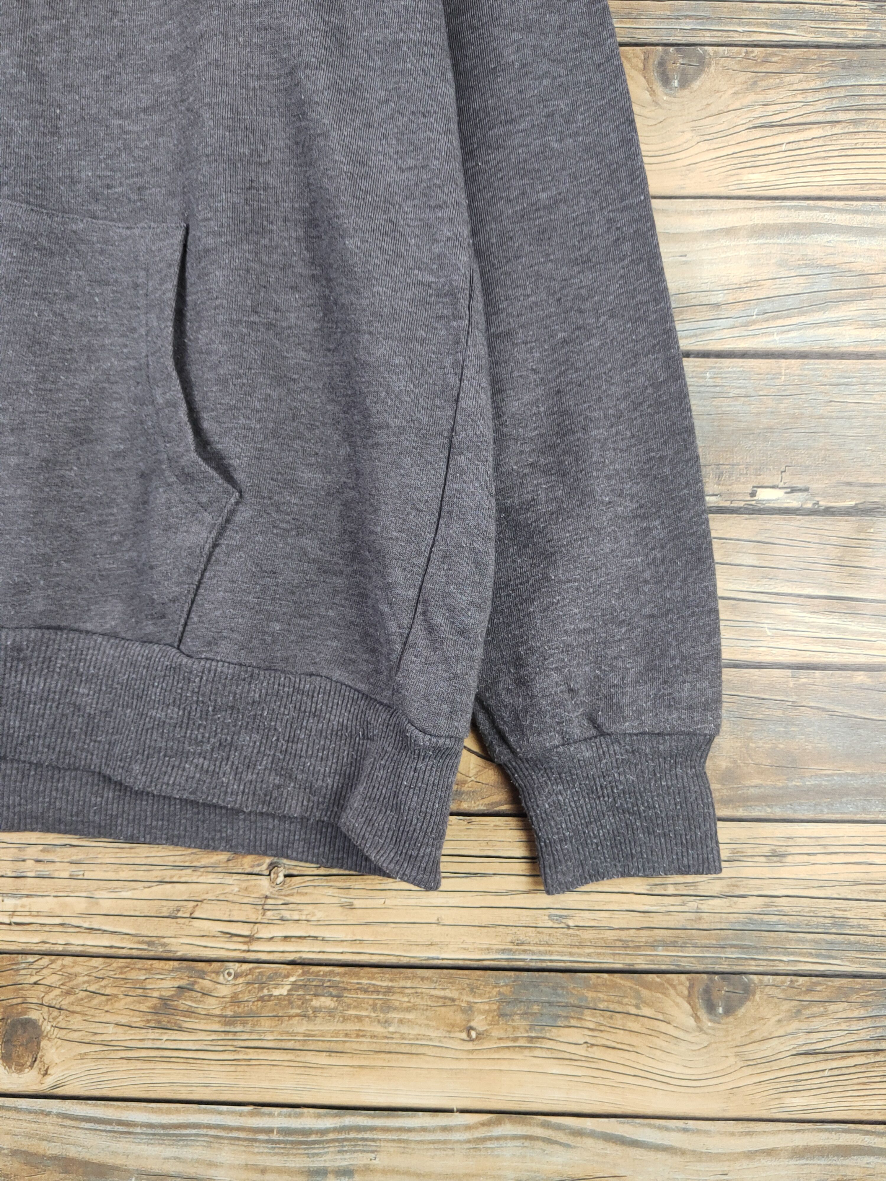 Vintage DL Under Level Dark Gray Hoodie Sweatshirts #2020 Size US L / EU 52-54 / 3 - 7 Thumbnail