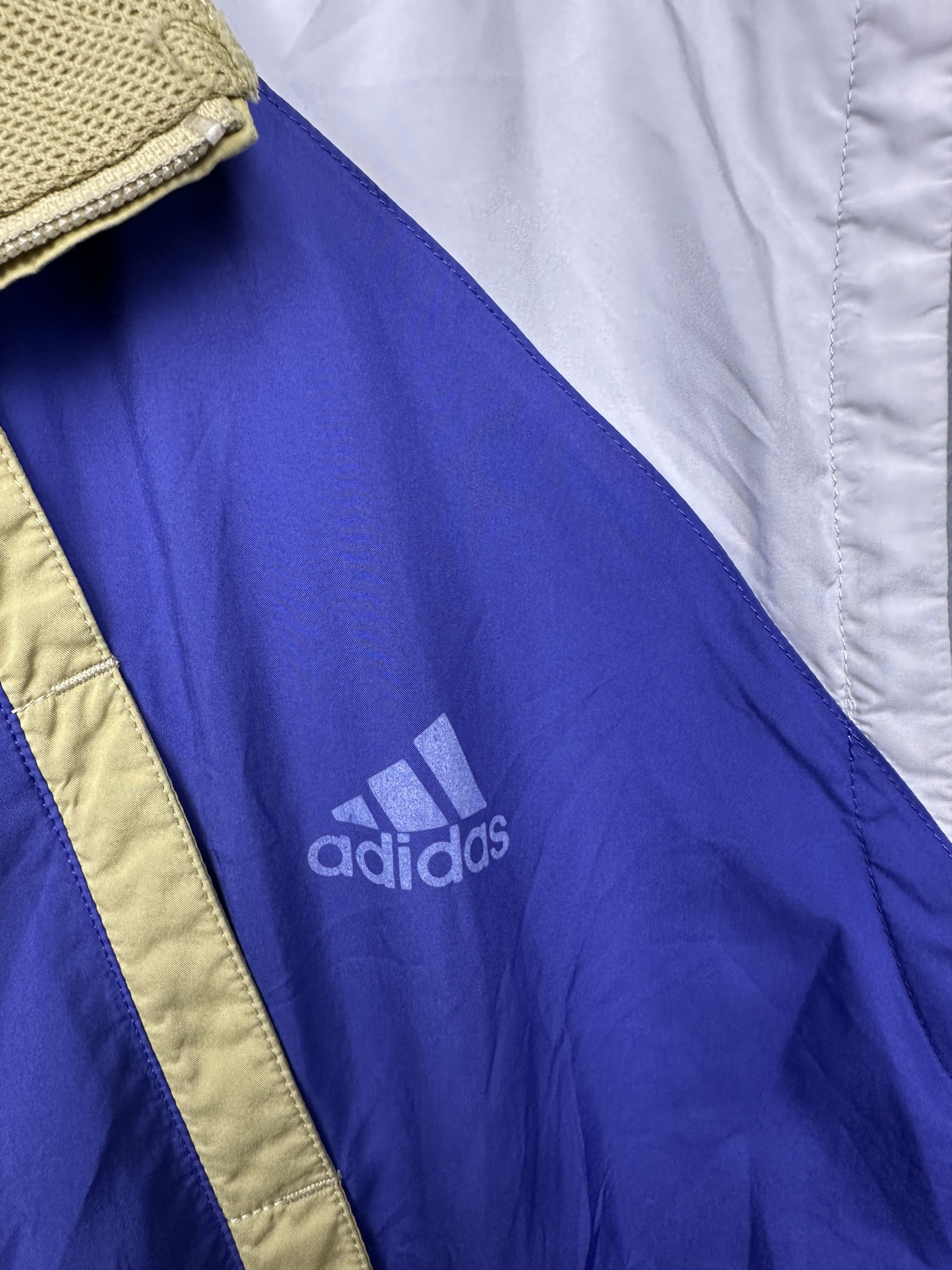 Adidas Adidas 90s Vintage Mens Nylon Vest Size US M / EU 48-50 / 2 - 3 Thumbnail