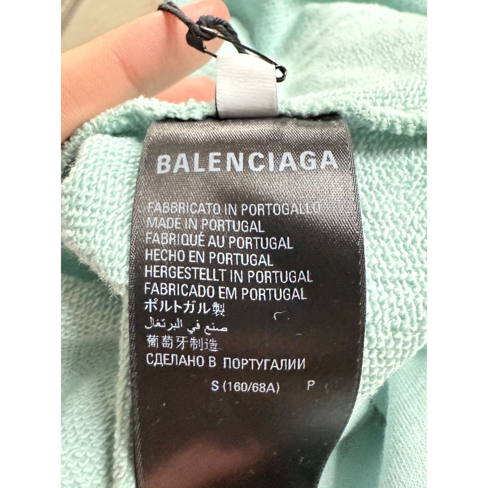 Balenciaga Balenciaga Teal Shorts BB Logo Small Size US 30 / EU 46 - 4 Thumbnail