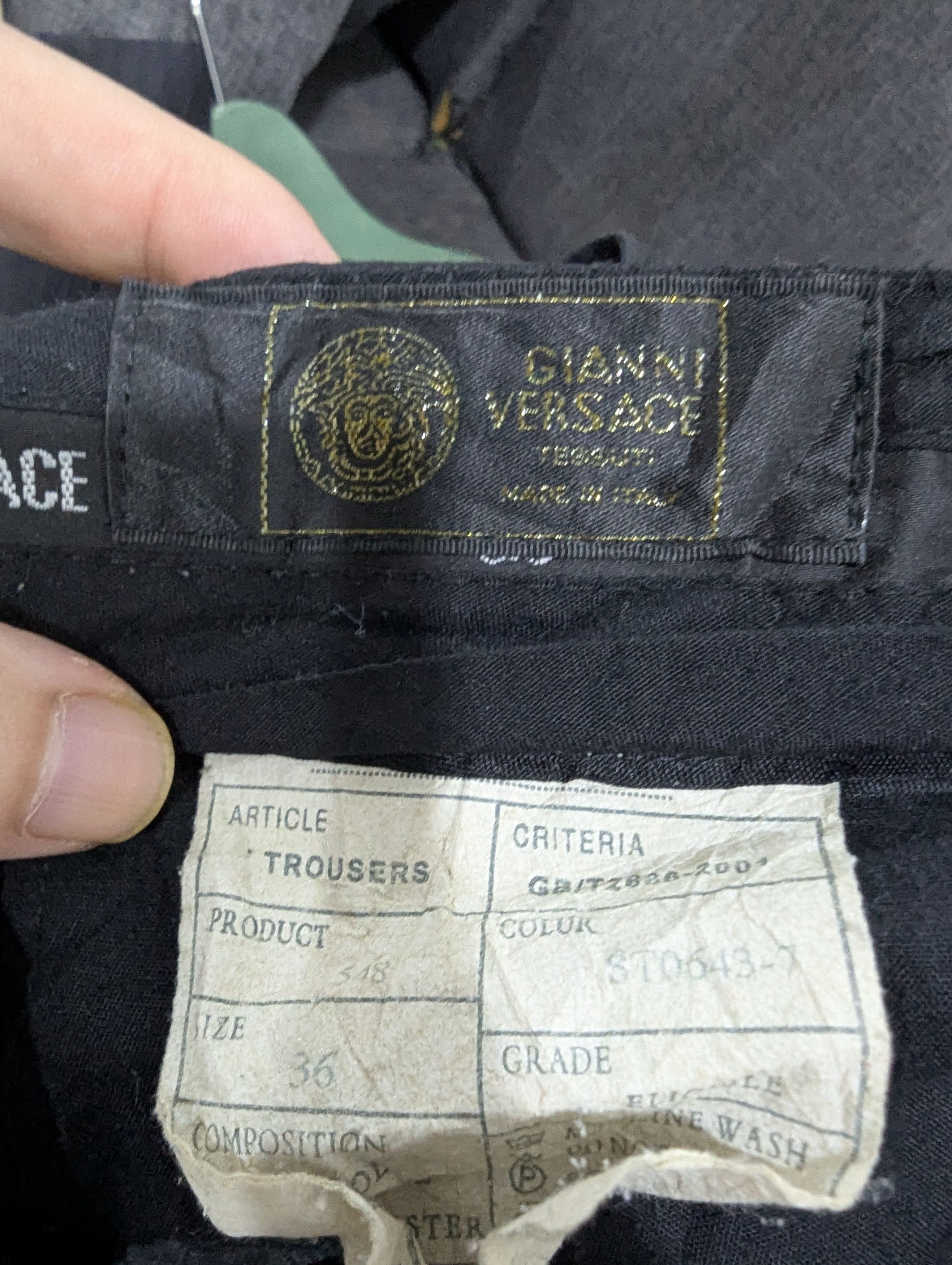 Versace × Vintage Versace pant casual Size US 36 / EU 52 - 4 Thumbnail
