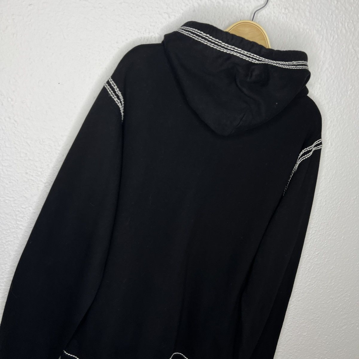 True Religion Y2K True Religion Triple Contrast Stitch Zip Up Hoodie Size US L / EU 52-54 / 3 - 9 Thumbnail