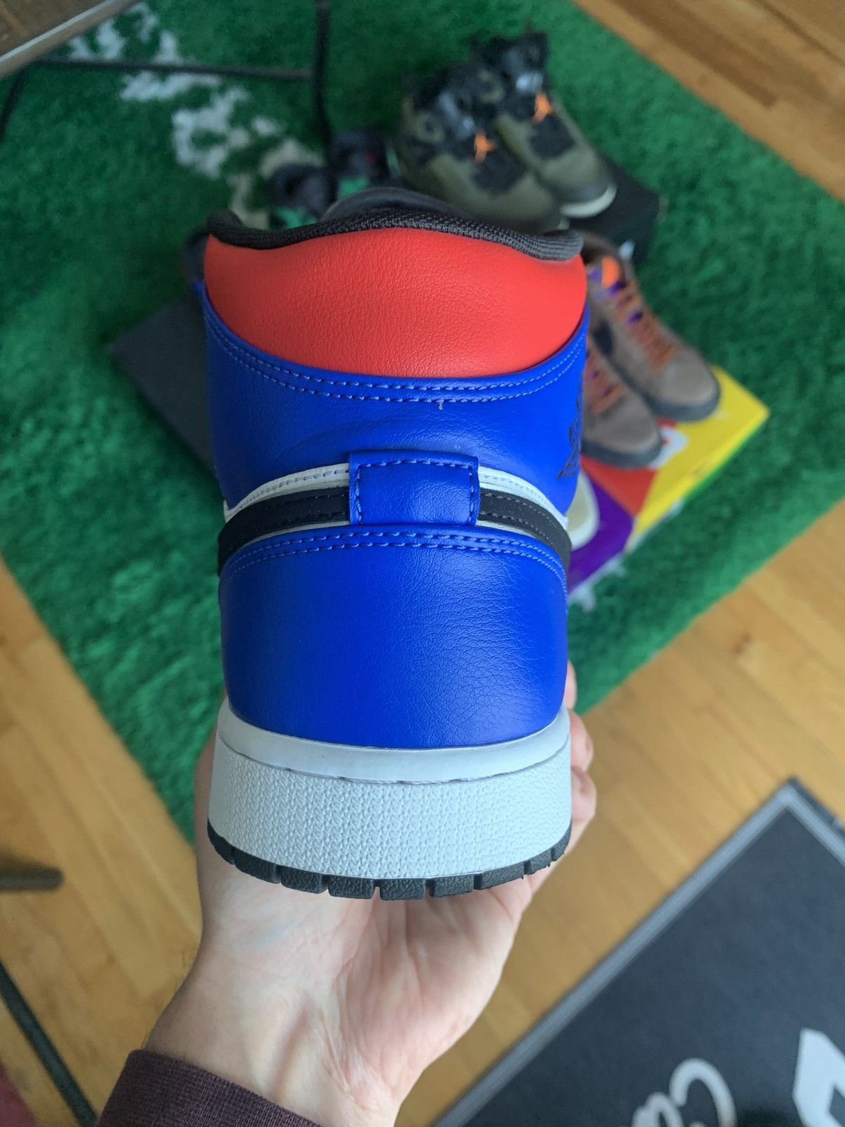Jordan Brand × Nike Jordan 1 Mid Top 3 Size US 10 / EU 43 - 5 Thumbnail