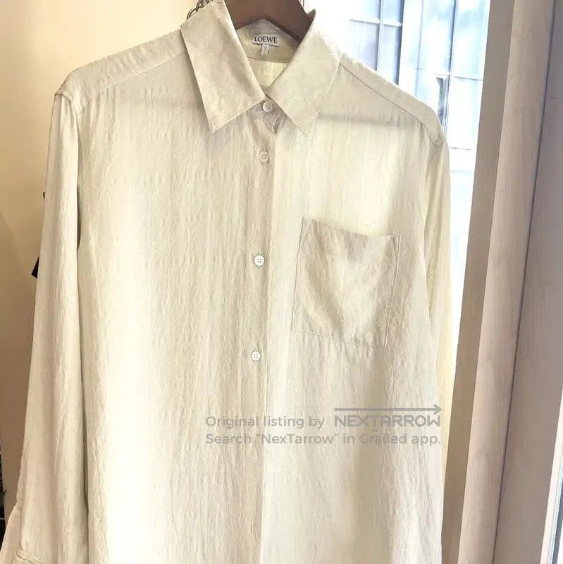 Loewe Loewe White Silk Logo Dress for Women . Size XXS / US 00 / IT 34 - 1 Thumbnail