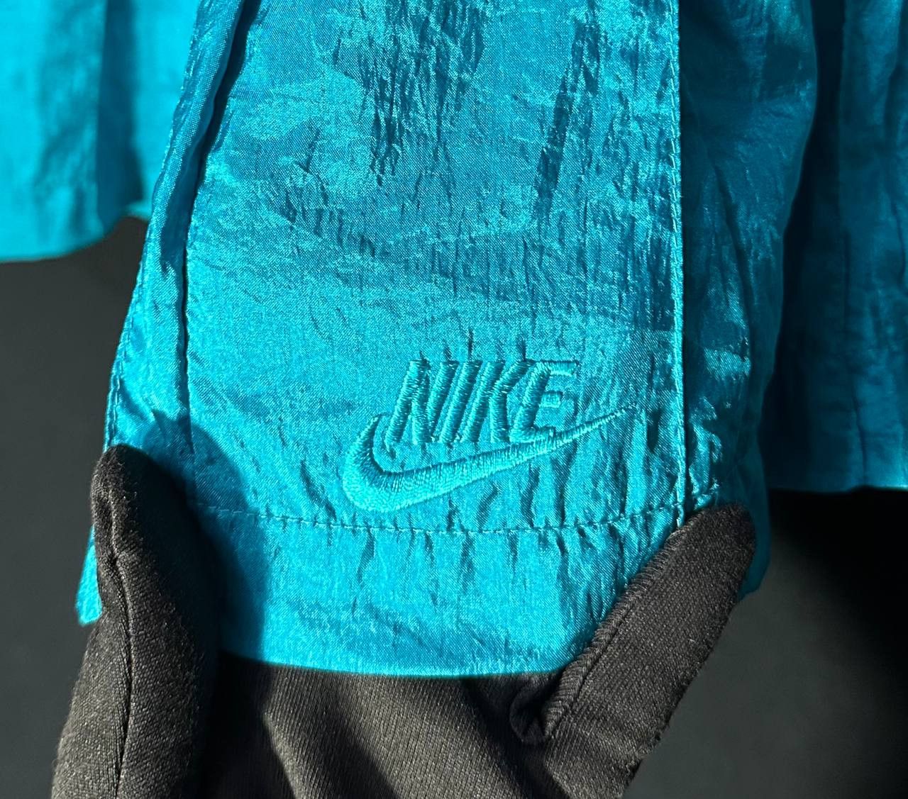 Nike NIKE Challenge Court Vintage 90s Tennis Skirt Pleated Nylon Size 23" - 2 Thumbnail