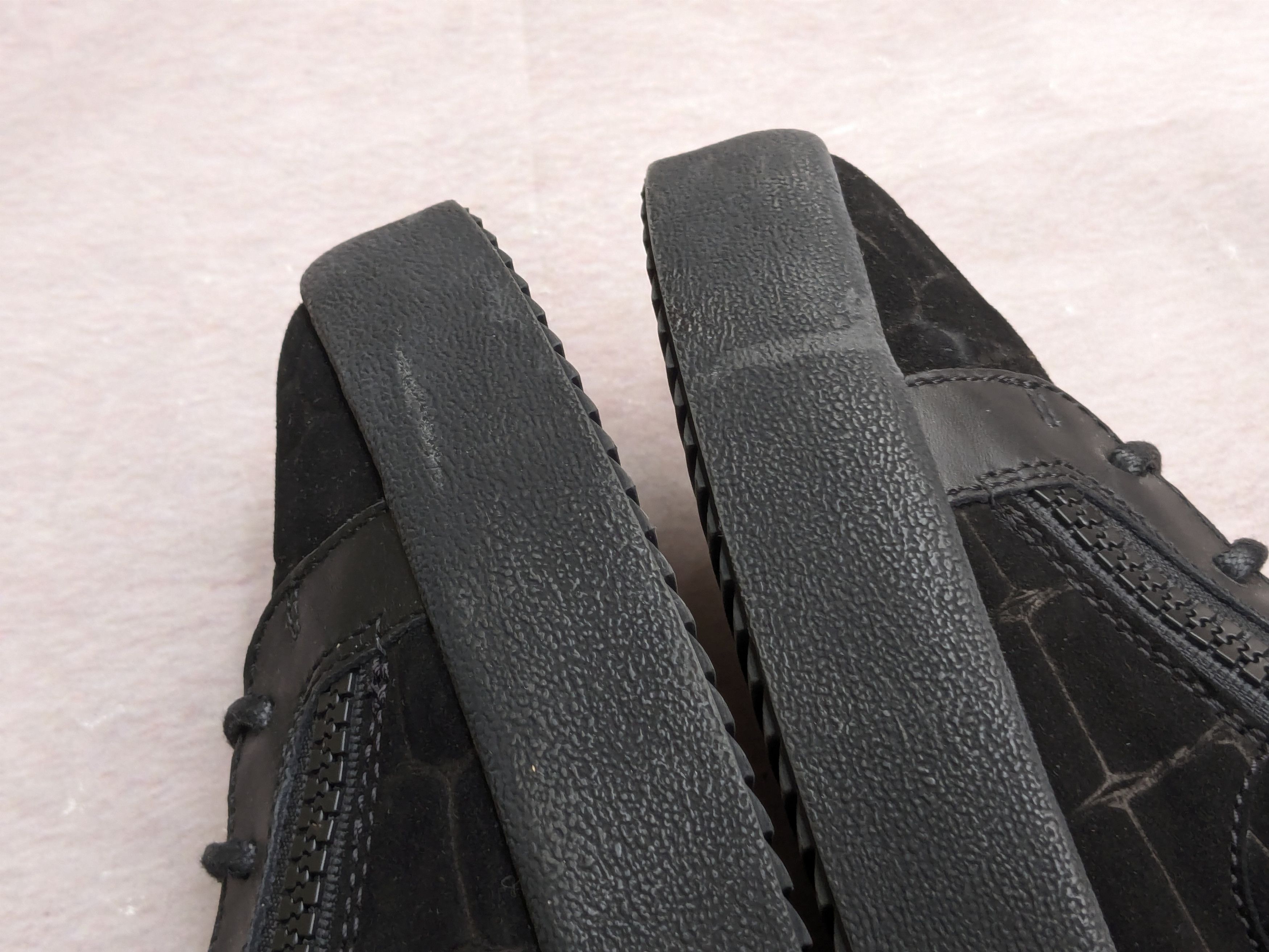 Giuseppe Zanotti Giuseppe Zanotti Sneakers Black Velvet Leather Zipper 11.5 Size US 11.5 / EU 44-45 - 8 Thumbnail