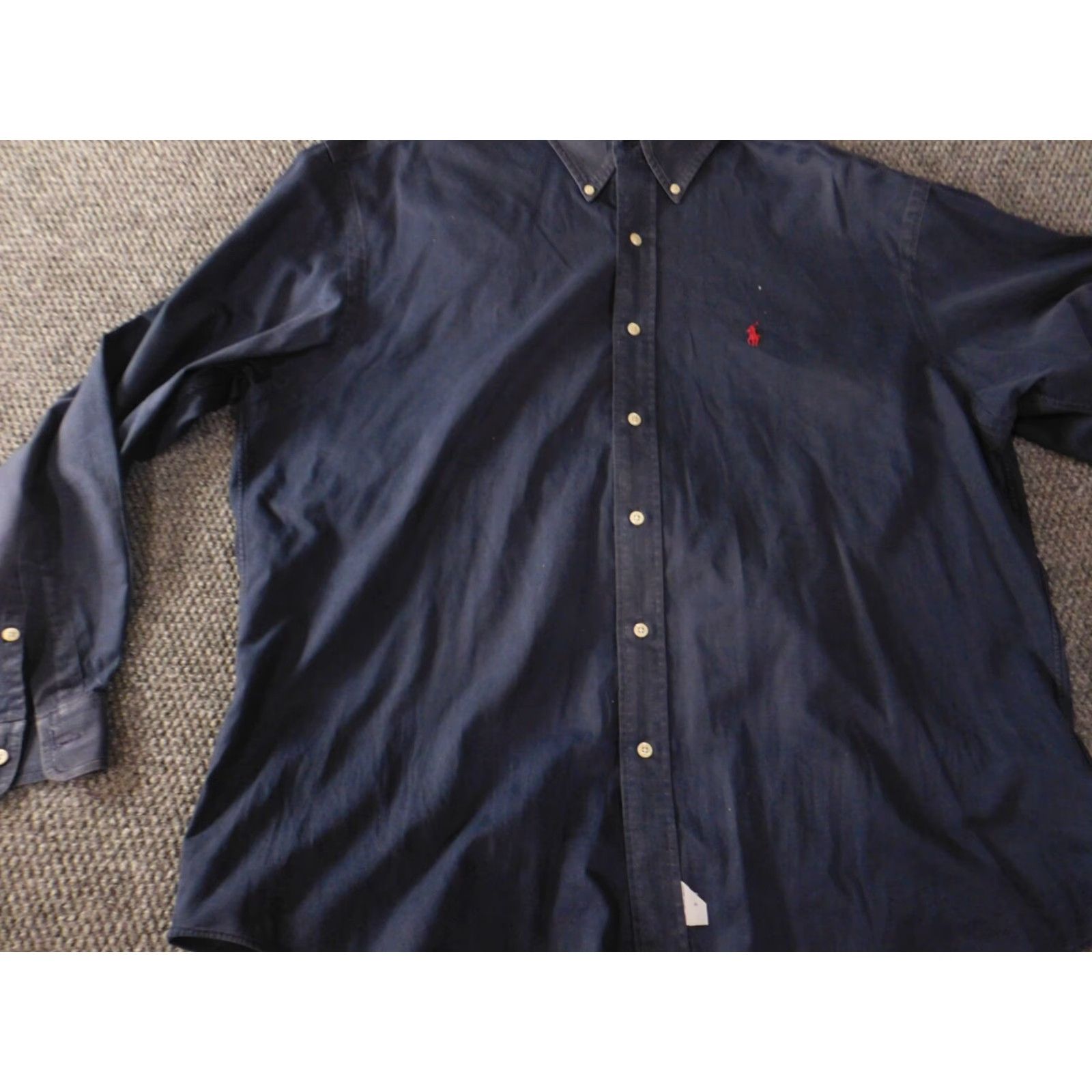 Ralph Lauren Ralph Lauren Shirt Mens L blue Classic logo pony Button Up casual preppy Size US L / EU 52-54 / 3 - 4 Thumbnail