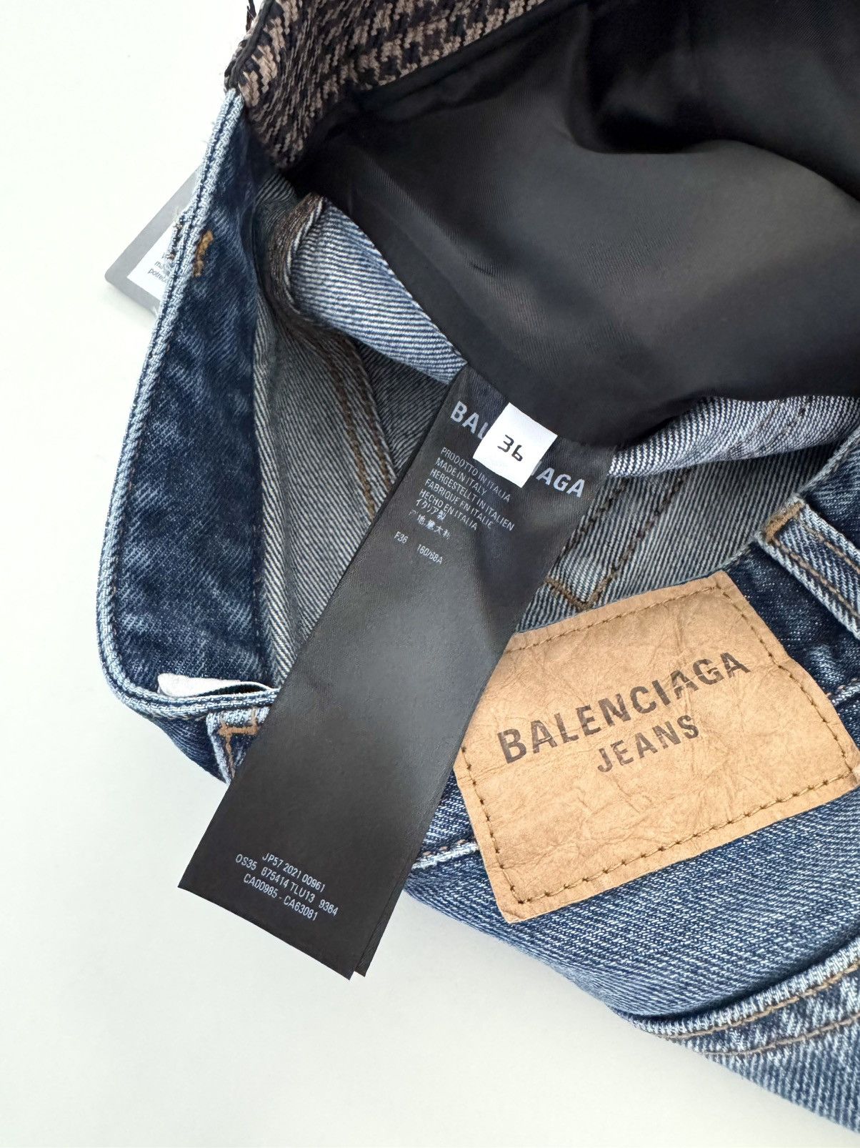 Balenciaga NWT Balenciaga Trompe L'Oeil Skirt Midi Front Short Back Size 26" / US 2 / IT 38 - 9 Thumbnail