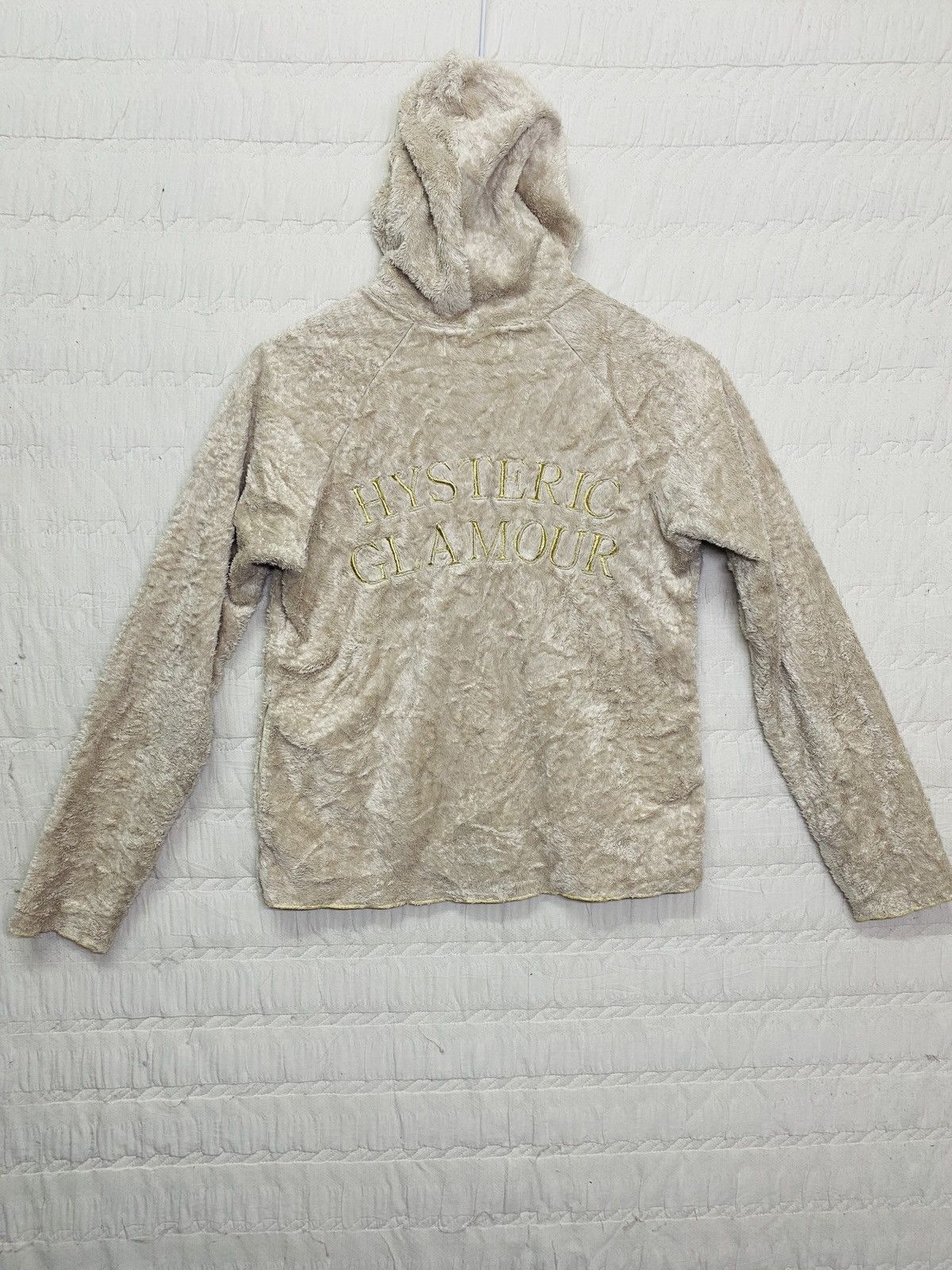 Hypebeast × Hysteric Glamour (L) HYSTERIC GLAMOUR HOODIE FUR JACKET Size XS / US 0-2 / IT 36-38 - 5 Thumbnail