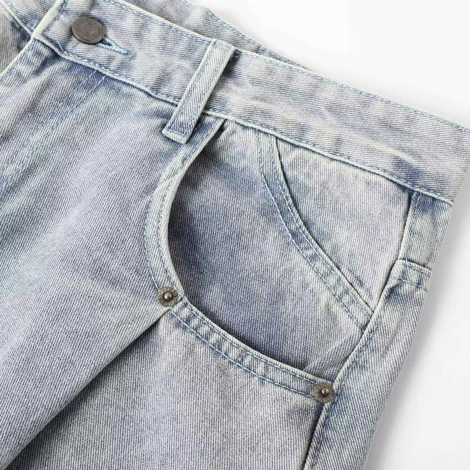 Japanese Brand × Vintage Streetwear Vintage Baggy Jean Size US 31 - 5 Thumbnail