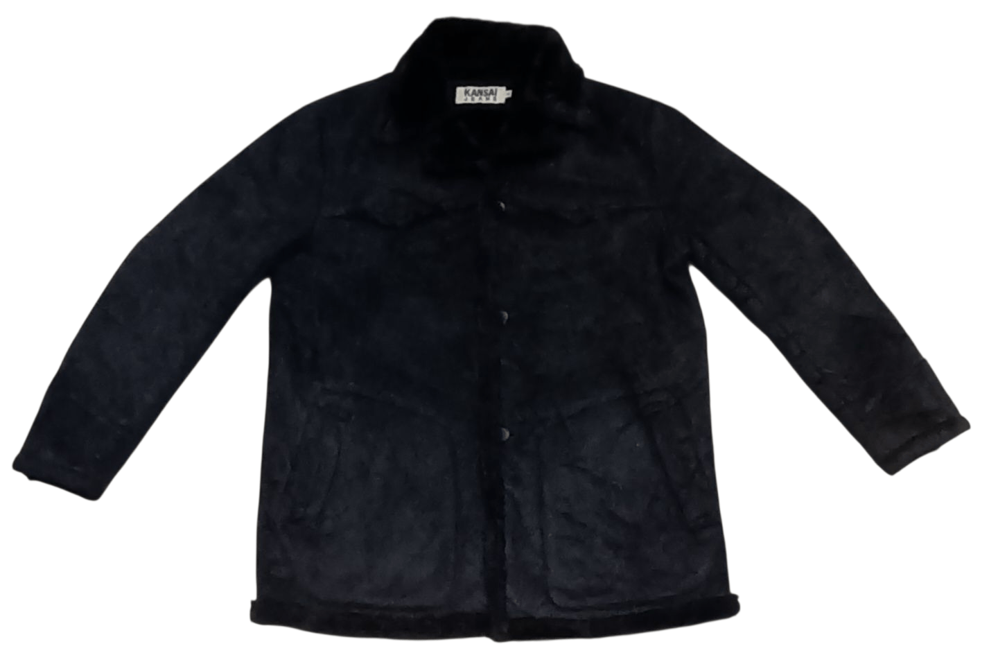 Kansai Yamamoto KANSAI YAMAMOTO FAUX FUR SUEDE JACKET Size US M / EU 48-50 / 2 - 1 Thumbnail