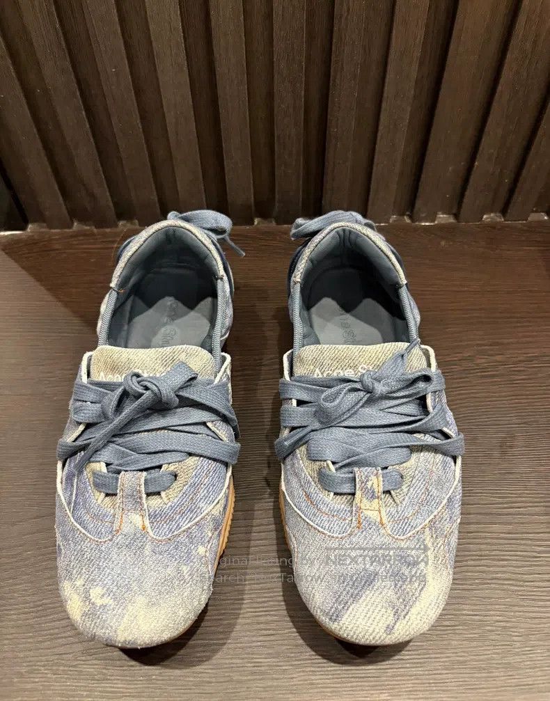 Acne Studios Acne Studios Calf Leather Round-Toe Lace-Up Casual Ballet Size US 5.5 / IT 35.5 - 9 Thumbnail