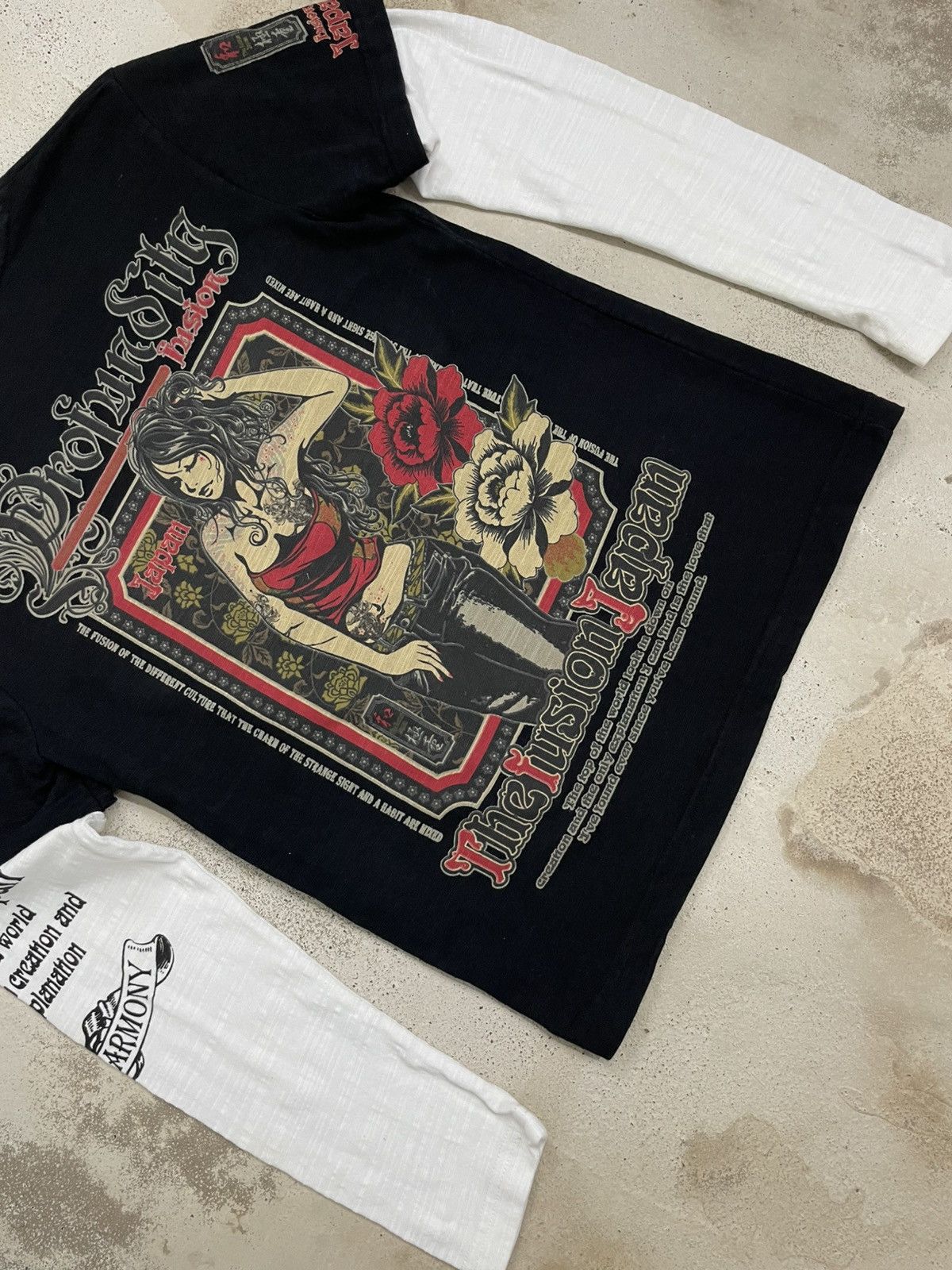Karakuri Tamashii Fusion Japan Layer Sleeve Eastern Iconography Woman Culture Size US S / EU 44-46 / 1 - 10 Thumbnail