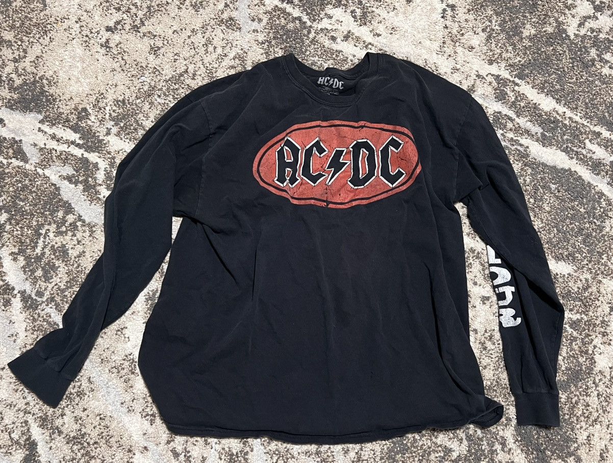 AC/DC × Band Tees Ac/dc world tour long sleeve band tee Size US XL / EU 56 / 4 - 2 Thumbnail
