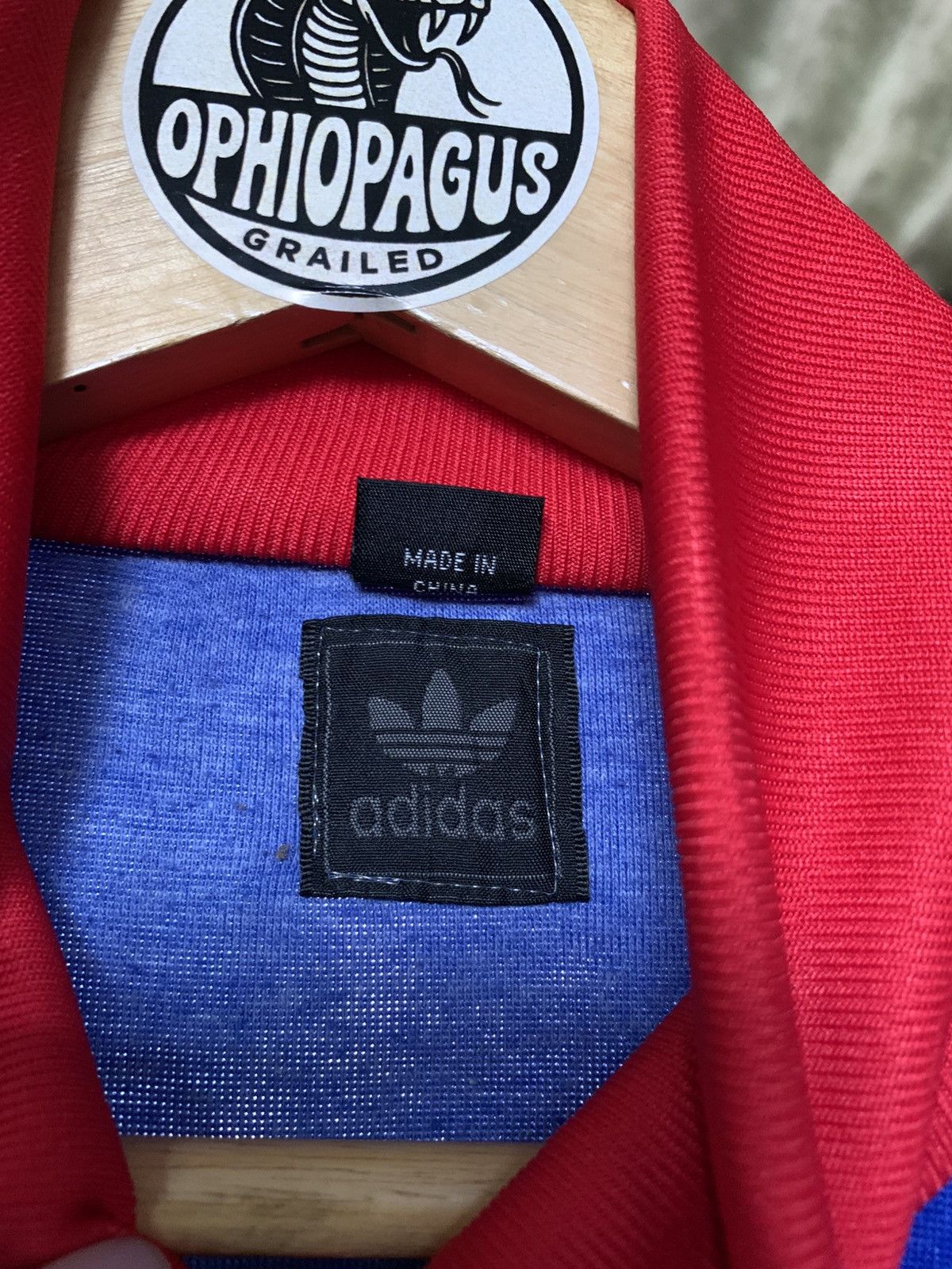 Adidas 🐍 Vintage Adidas France Track Jacket Size US M / EU 48-50 / 2 - 6 Thumbnail