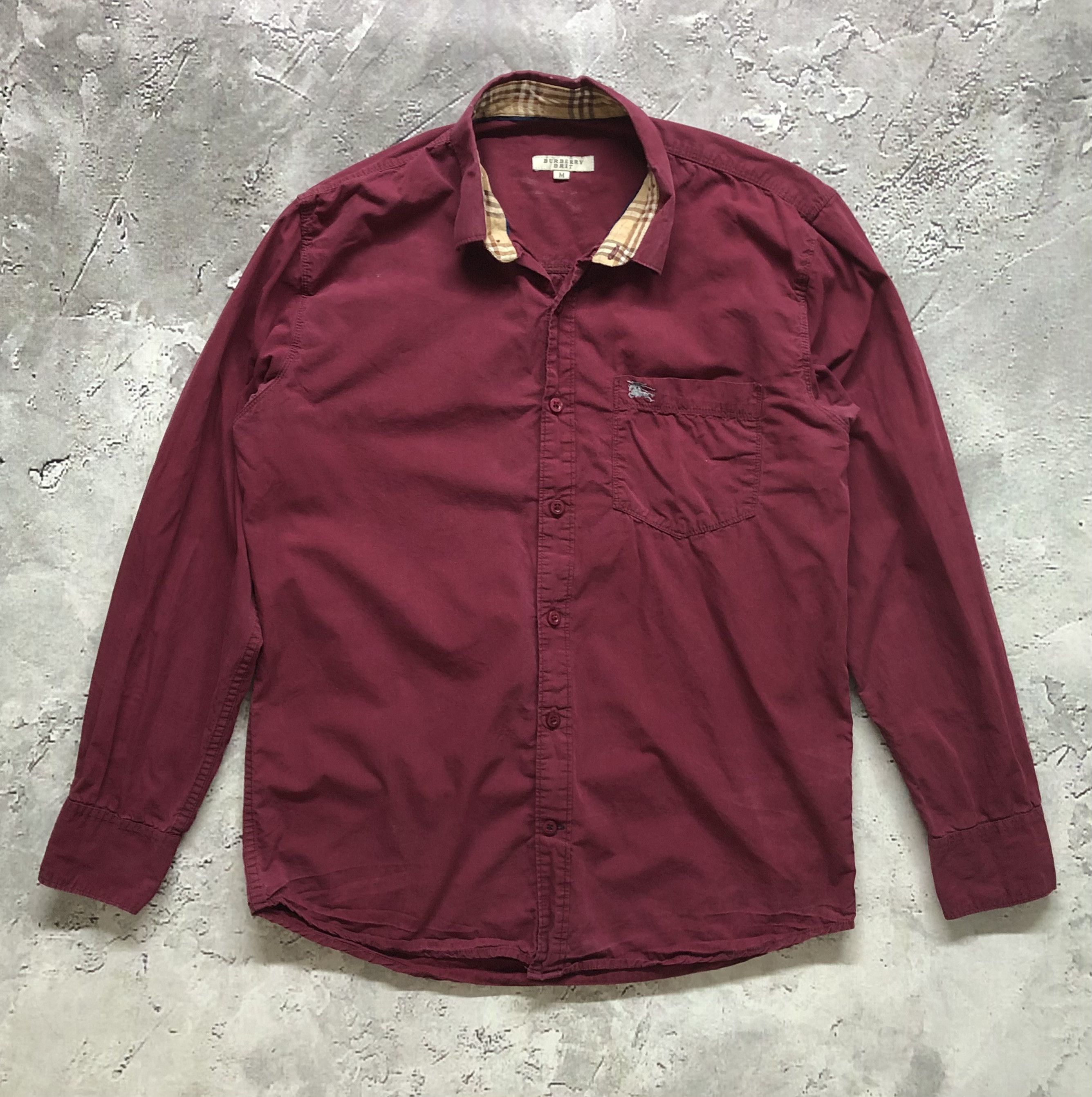 Burberry Burberry Vintage Long Sleeve T-Shirts Size US M / EU 48-50 / 2 - 1 Thumbnail
