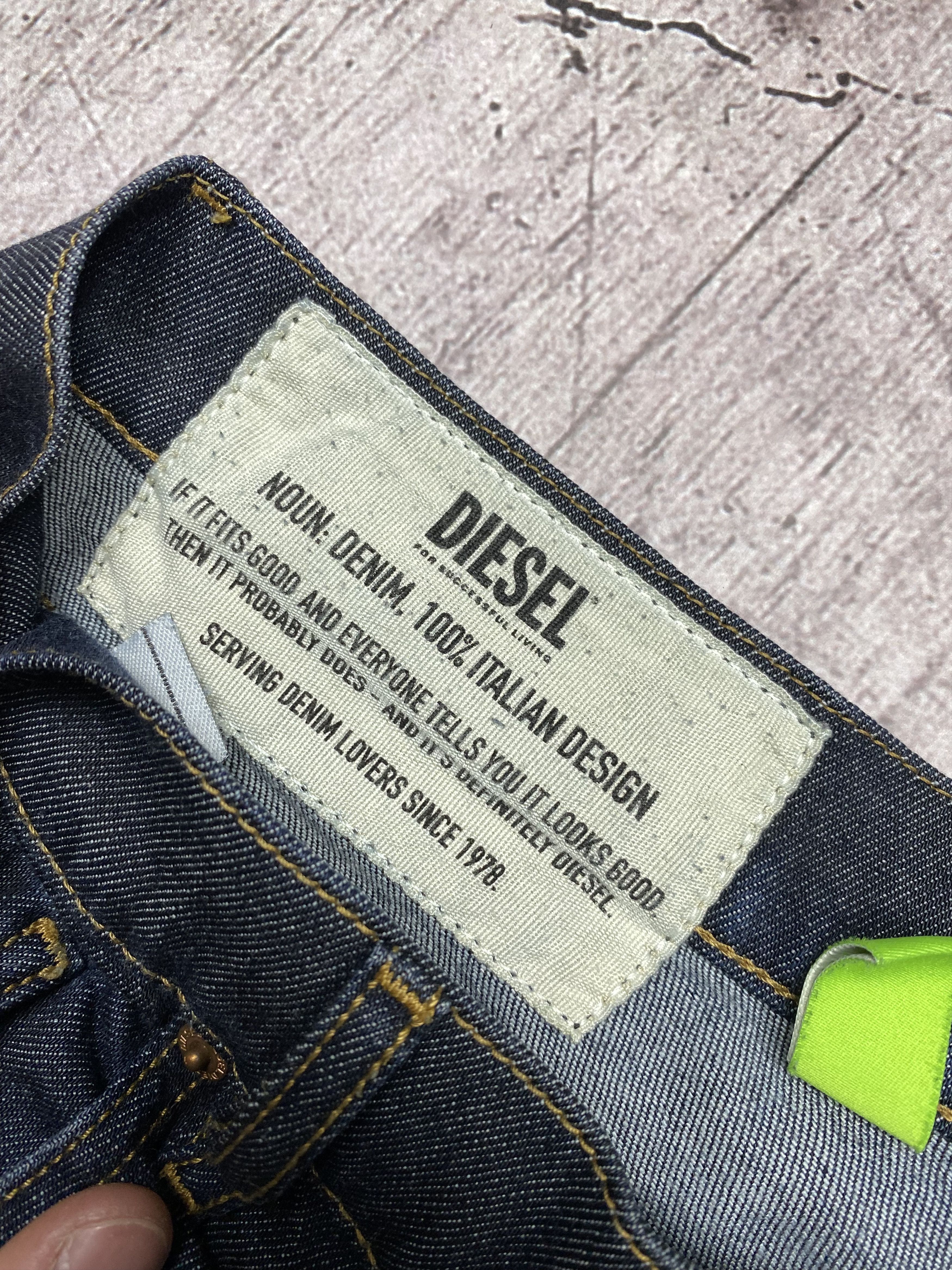 Diesel × Vintage Diesel Vintage Indigo Denim Jeans Pants Size US 34 / EU 50 - 6 Thumbnail
