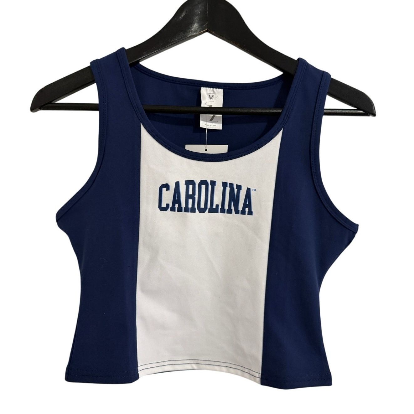 NCAA NWT North Carolina Tar Heels Cropped Tank Top Size M Size M / US 6-8 / IT 42-44 - 1 Thumbnail