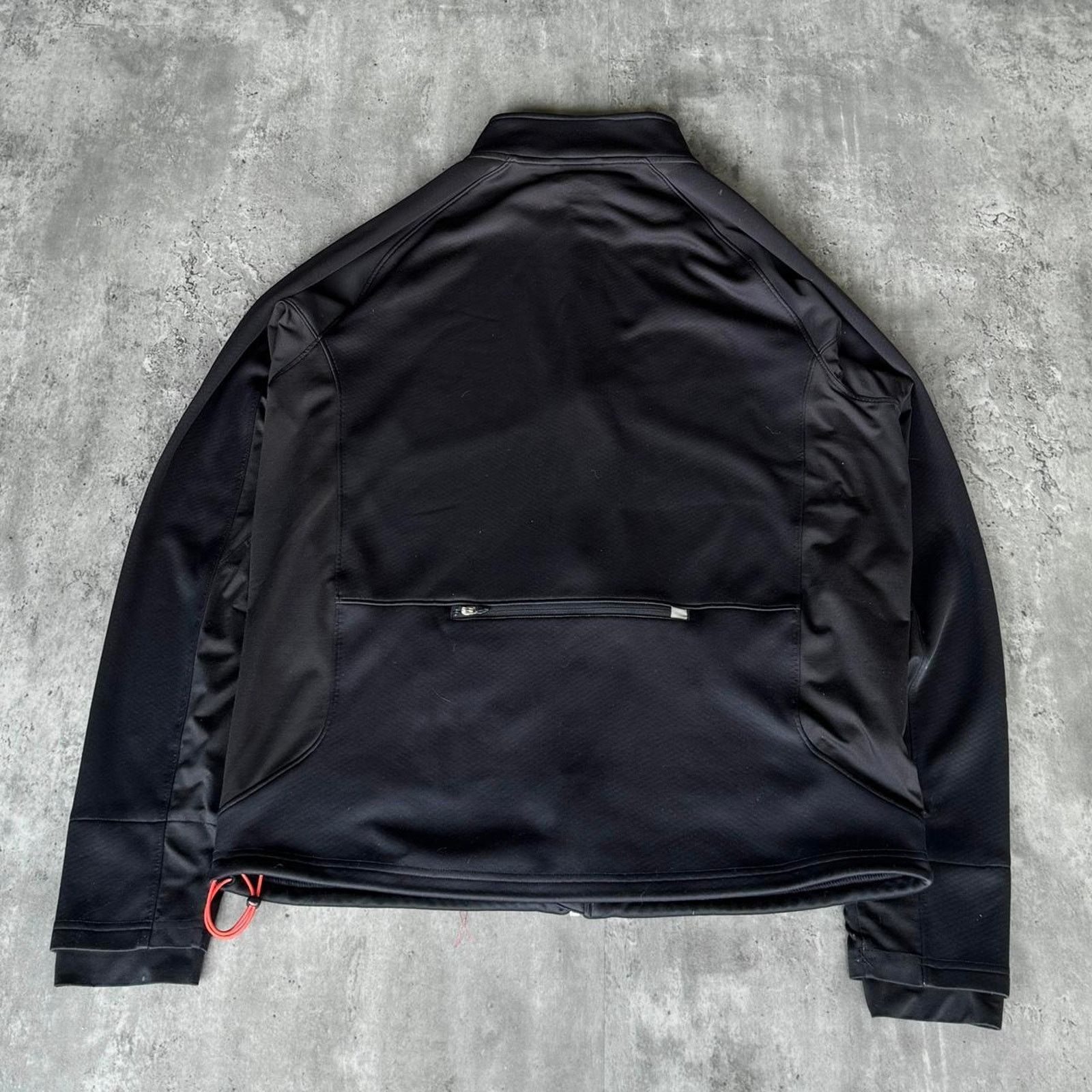 Under Armour × Vintage Vintage Y2K Under Armour Black Athletic Jacket Size US XL / EU 56 / 4 - 2 Thumbnail