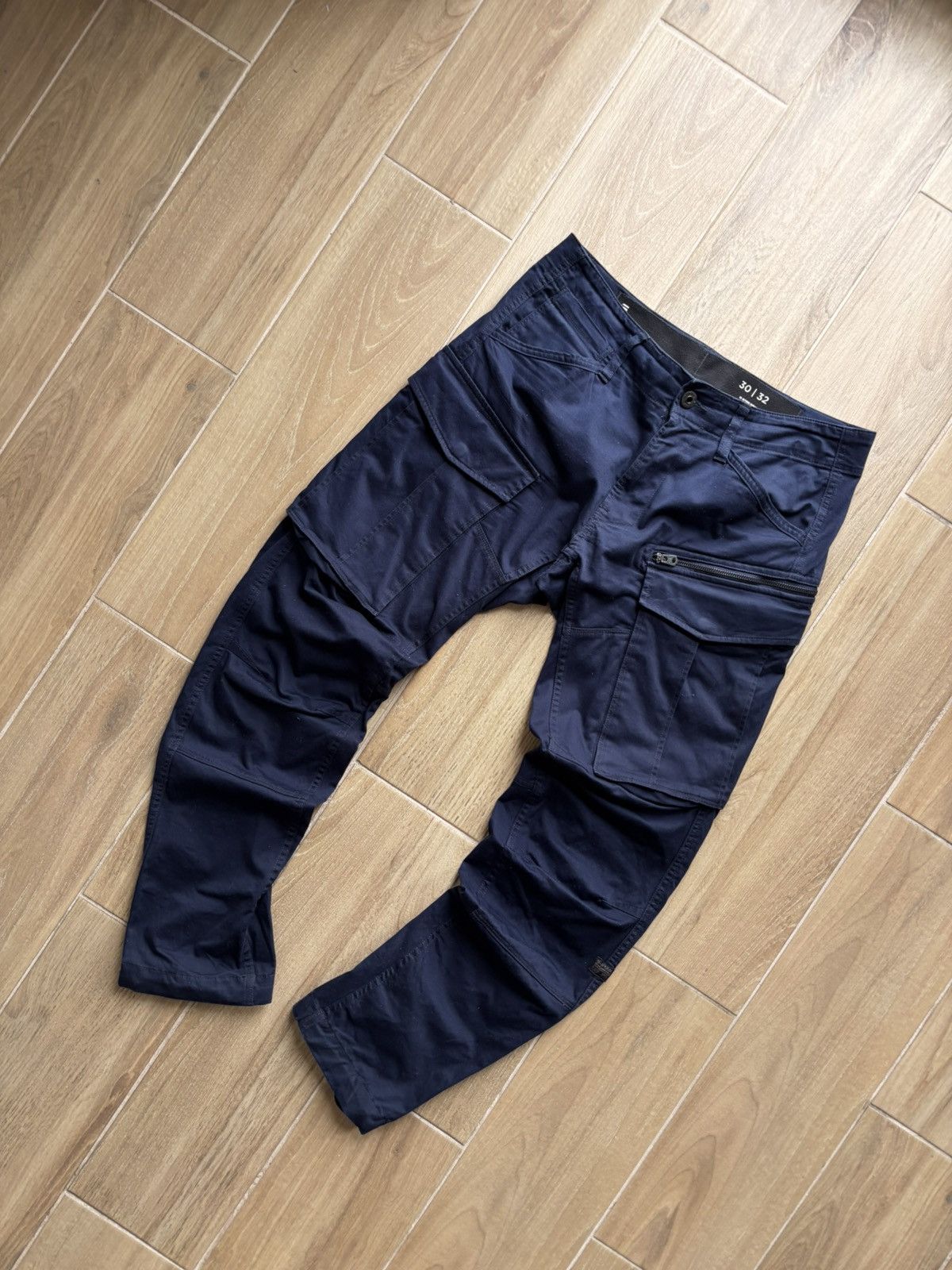 G-Star G star Raw Rovic Zip 3D Tapered Pants Size US 34 / EU 50 - 6 Thumbnail