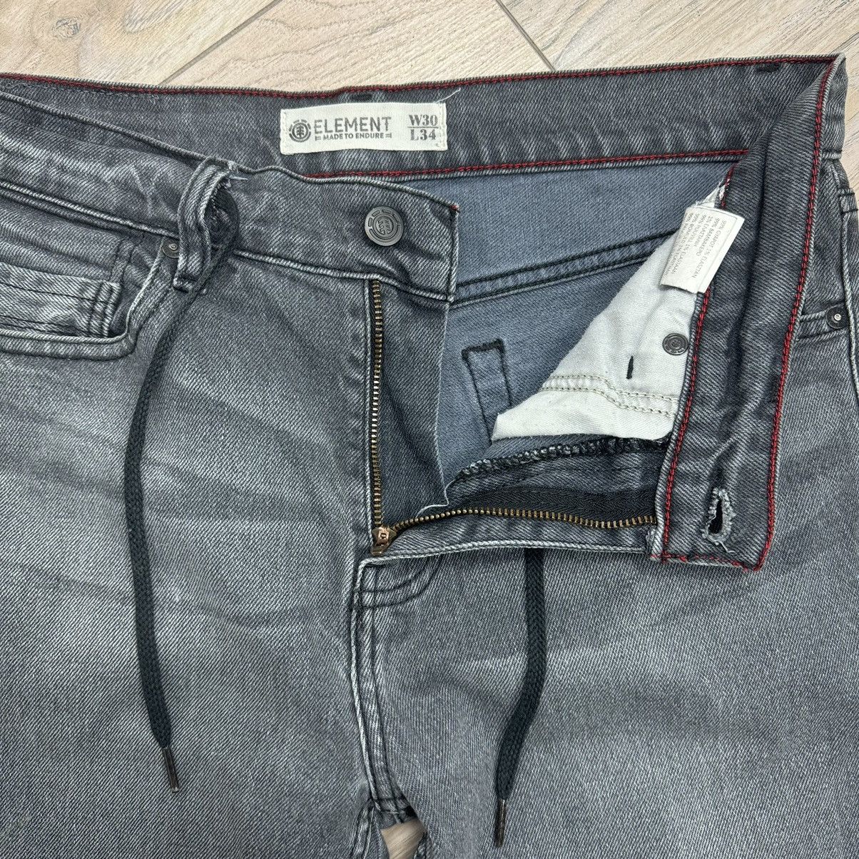 Element Vintage Element Made To Endure Light Wash Skater Denim Jeans Size US 30 / EU 46 - 10 Thumbnail