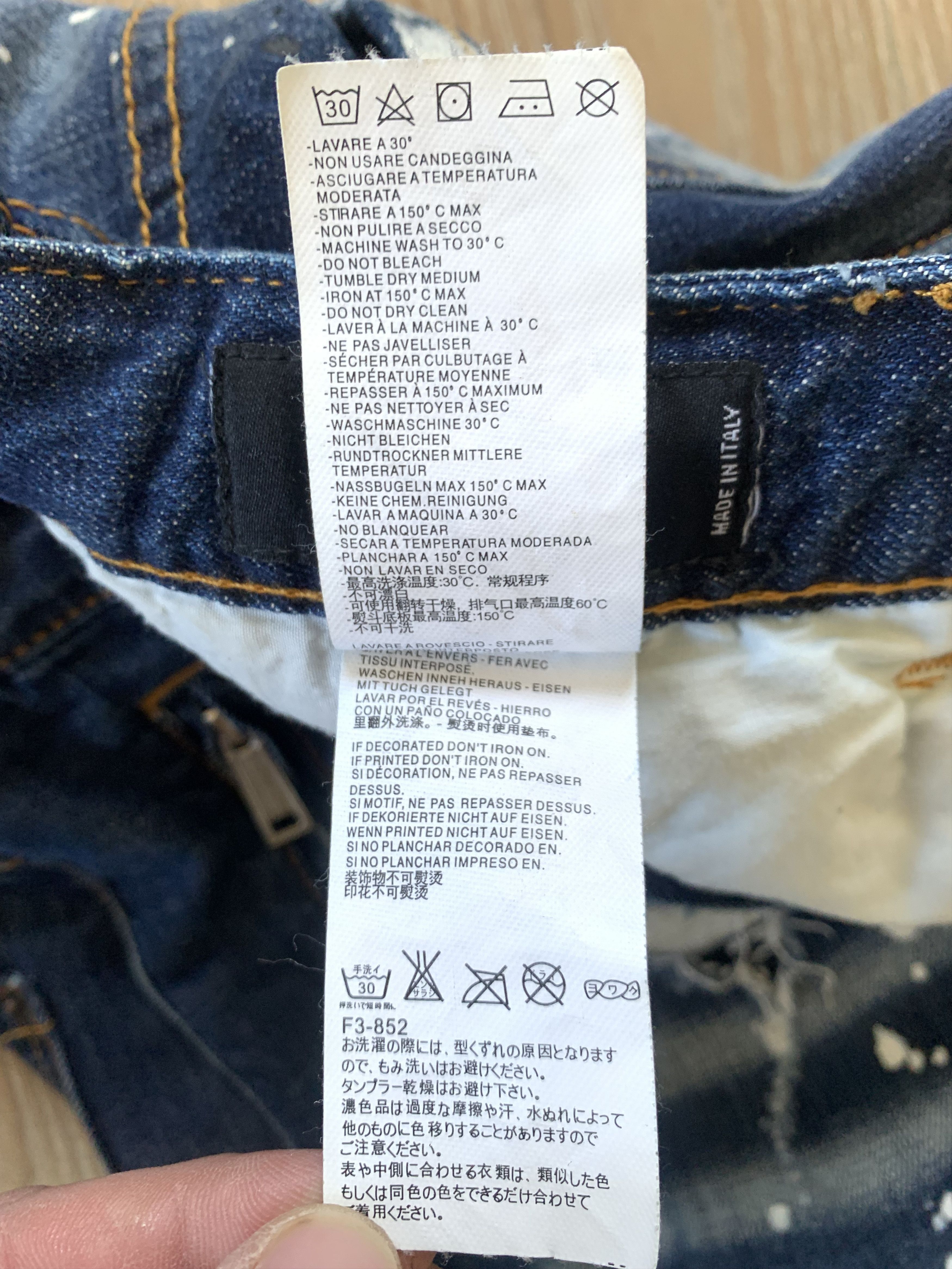 Dsquared2 Rare Dsquared2 Distressed Denim Shorts Size US 30 / EU 46 - 12 Thumbnail