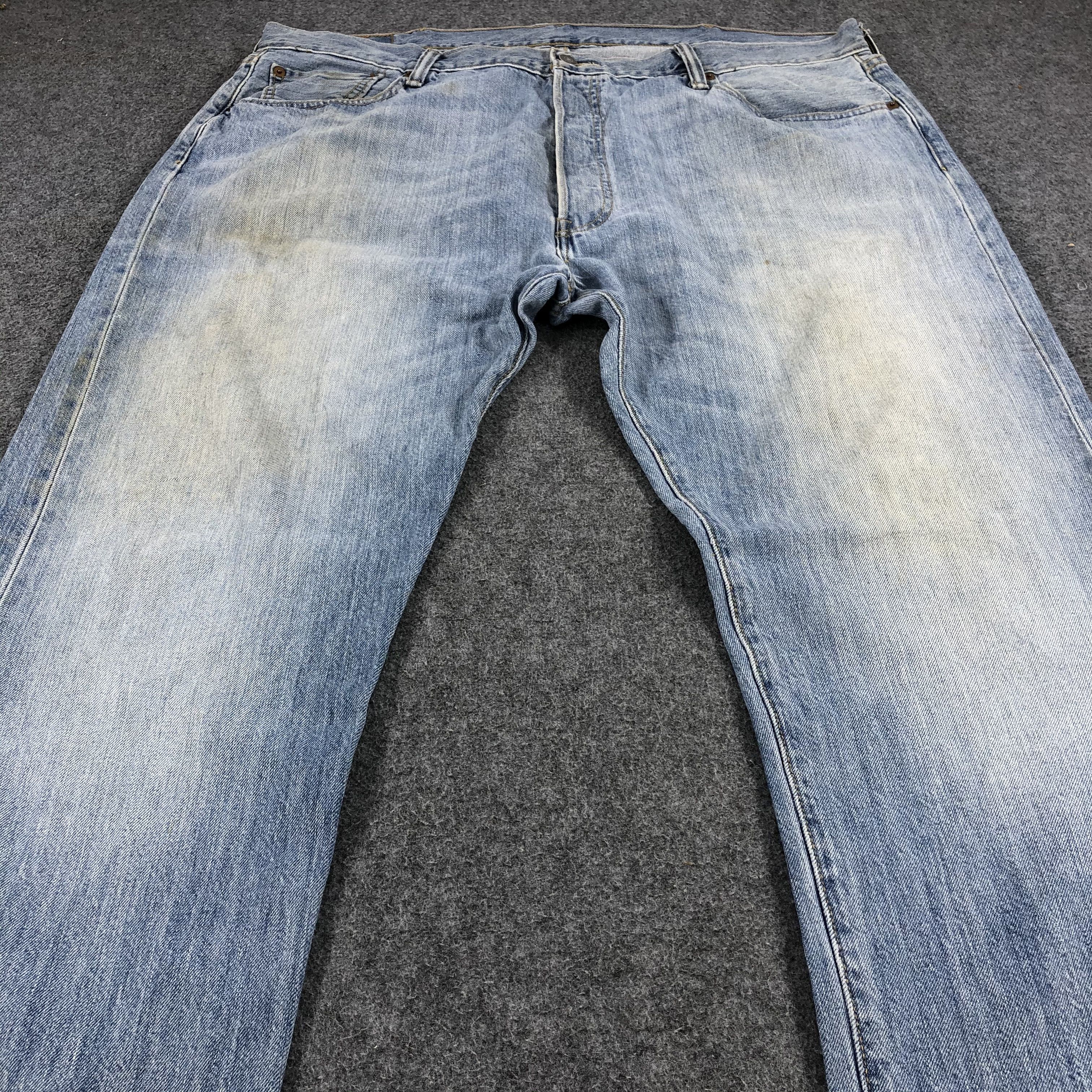 Vintage Levis 501 Jeans Light Washed Denim-J1071