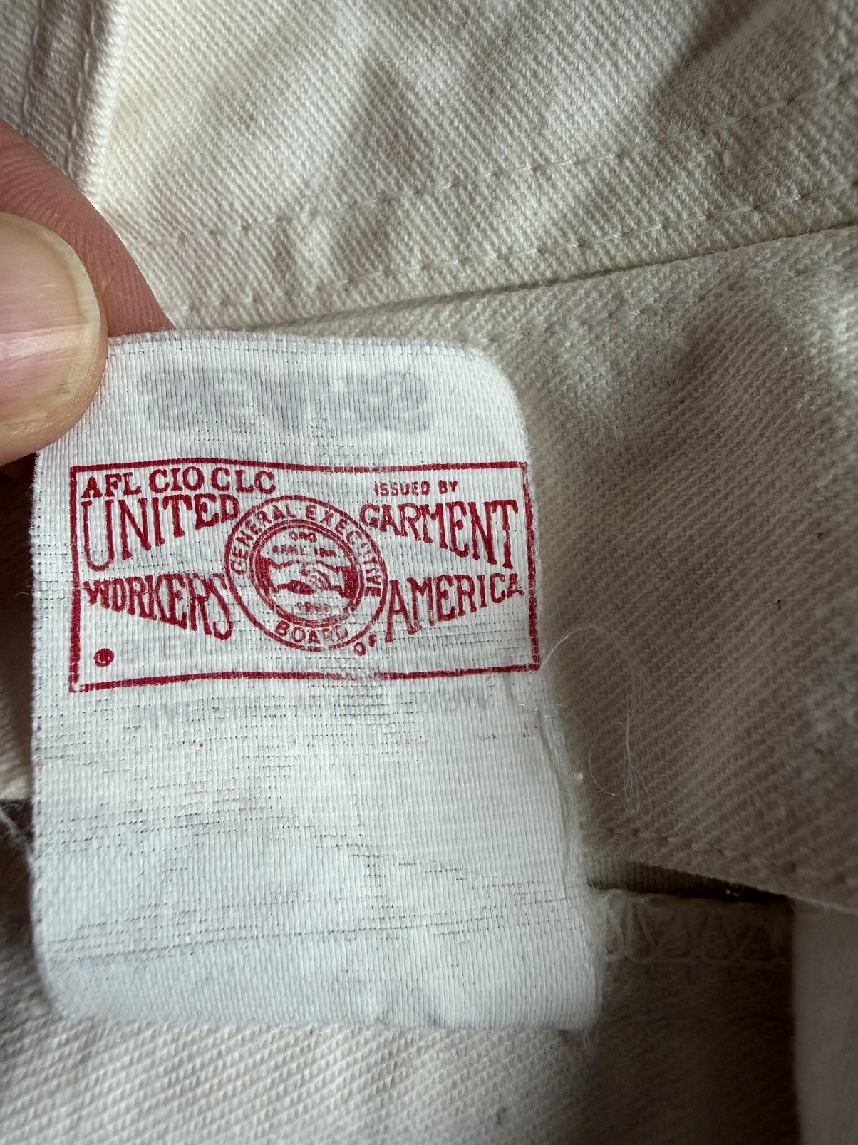 Vintage Vtg 1970‘s Roebucks Union Made Carpenter Jeans Size US 34 / EU 50 - 4 Thumbnail