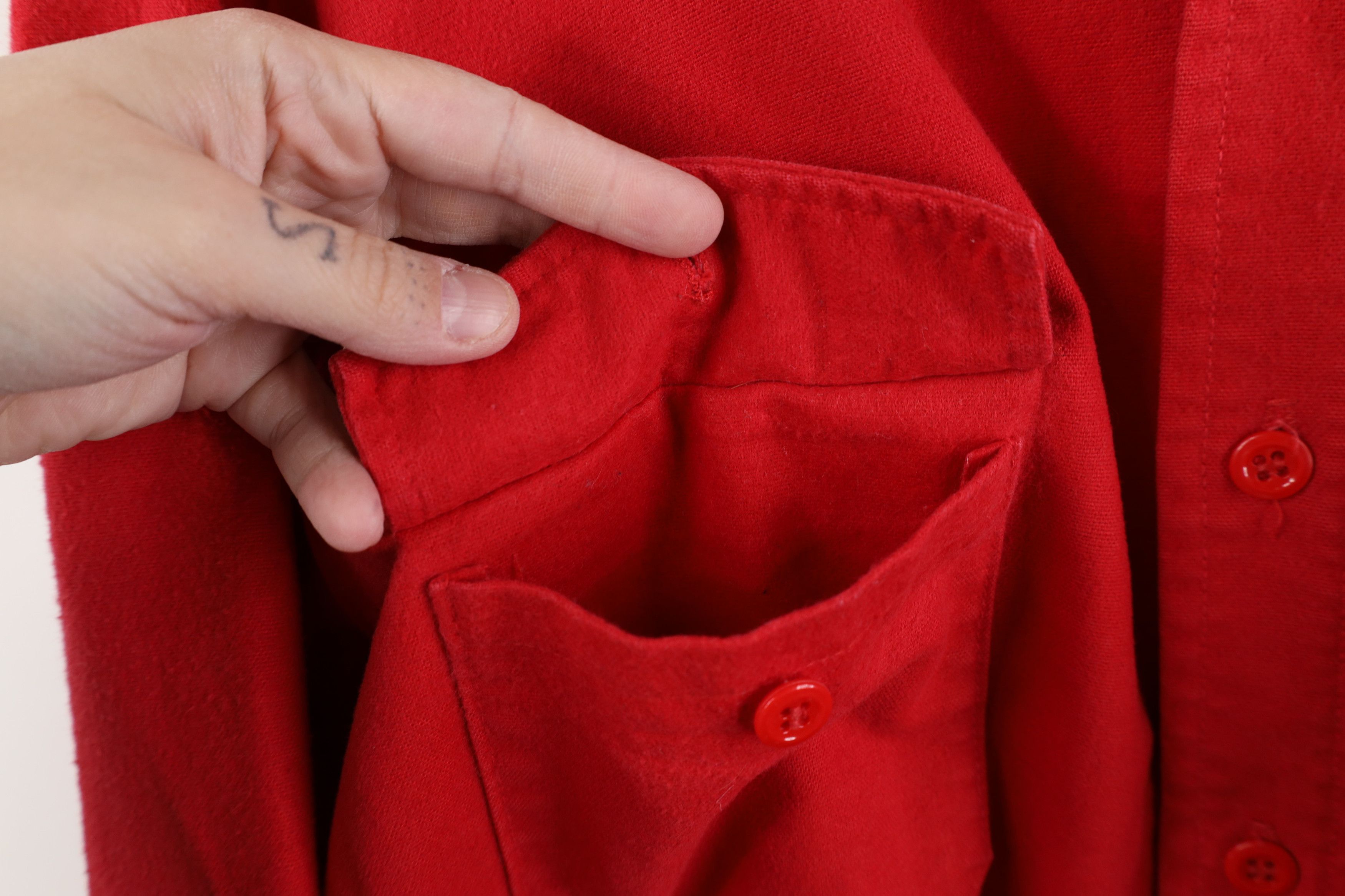 Vintage Vintage 70s Streetwear Cloth Collared Button Shirt USA Size US XL / EU 56 / 4 - 7 Thumbnail