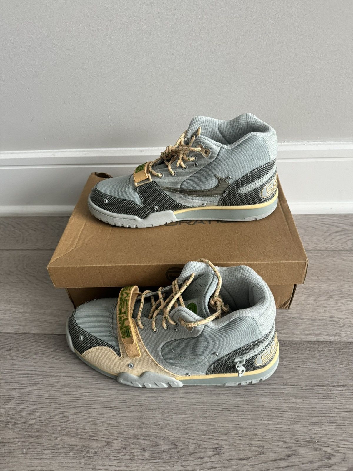 Travis Scott Nike Air Trainer 1 x Cactus Jack Size US 10 / EU 43 - 6 Thumbnail