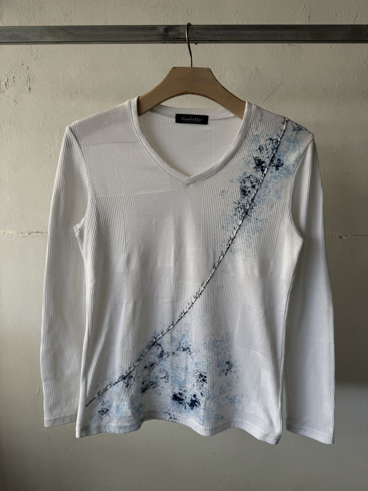If Six Was Nine VINTAGE TORNADO MART RIBBED ICE SPLASH THUNDER LONG-SLEEVE Size US M / EU 48-50 / 2 - 2 Thumbnail