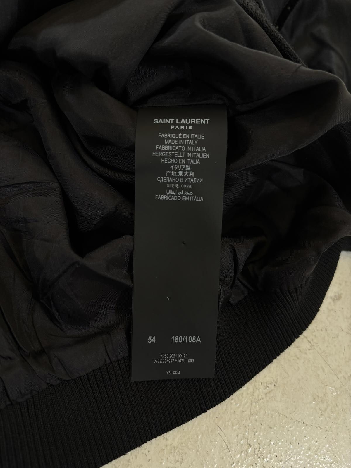 Saint Laurent Paris Saint Laurent sequence jacket Size US L / EU 52-54 / 3 - 6 Thumbnail