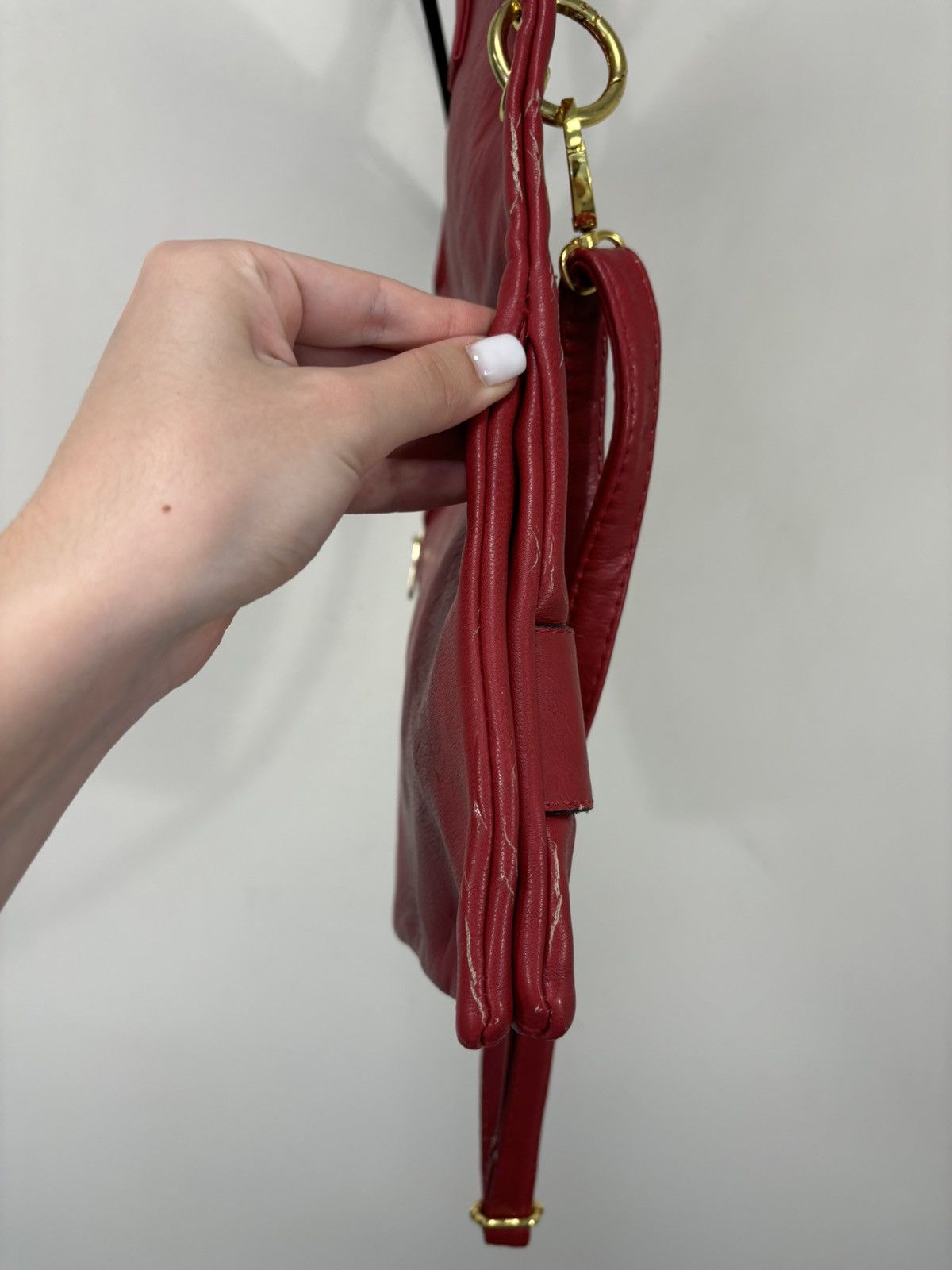 Mulberry Mulberry Rare Red Leather Crossbody Deep Tote Bag Size ONE SIZE - 12 Thumbnail