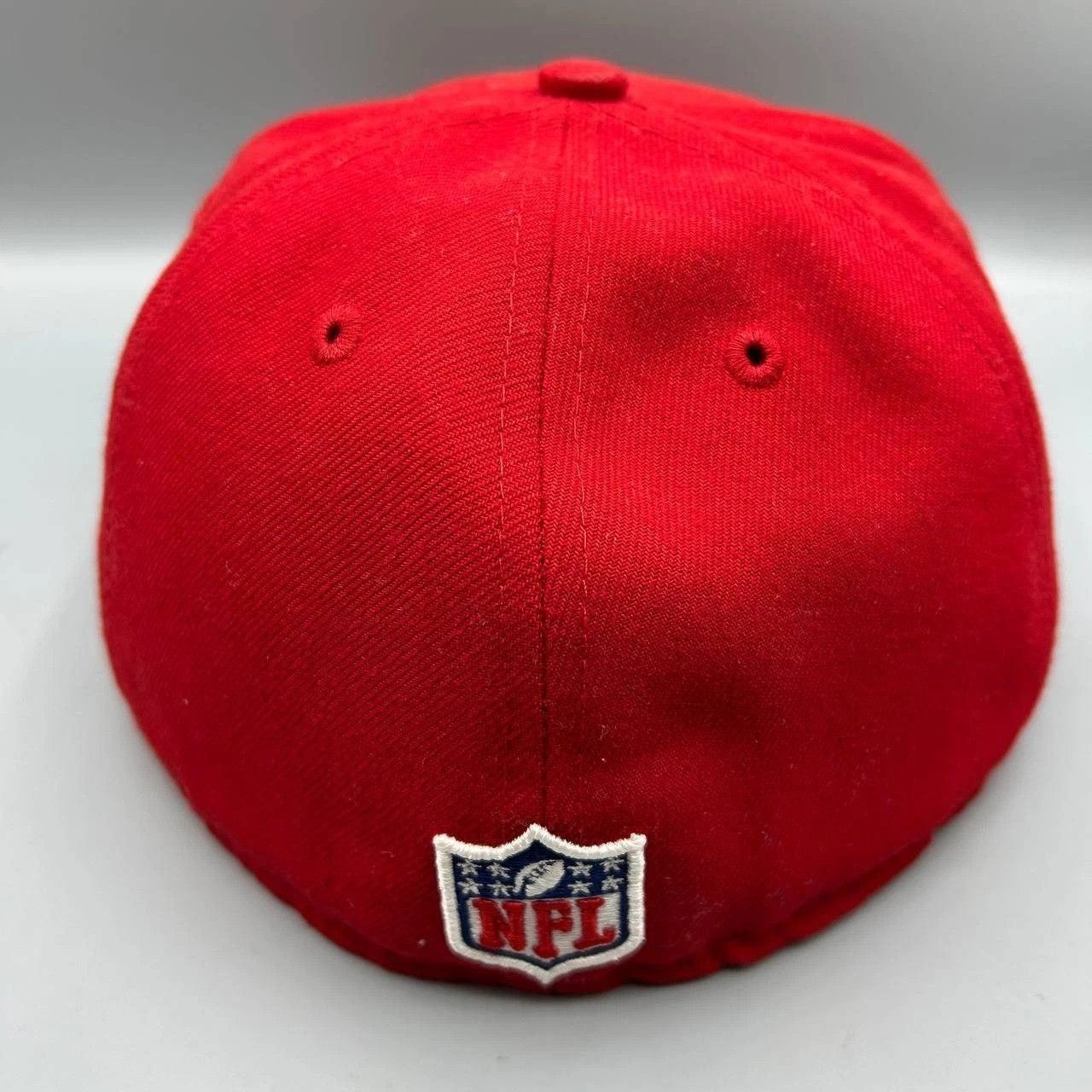 New Era San Francisco 49ers Hat Men 7 1/8 Red NFL Fitted Cap Size ONE SIZE - 7 Thumbnail