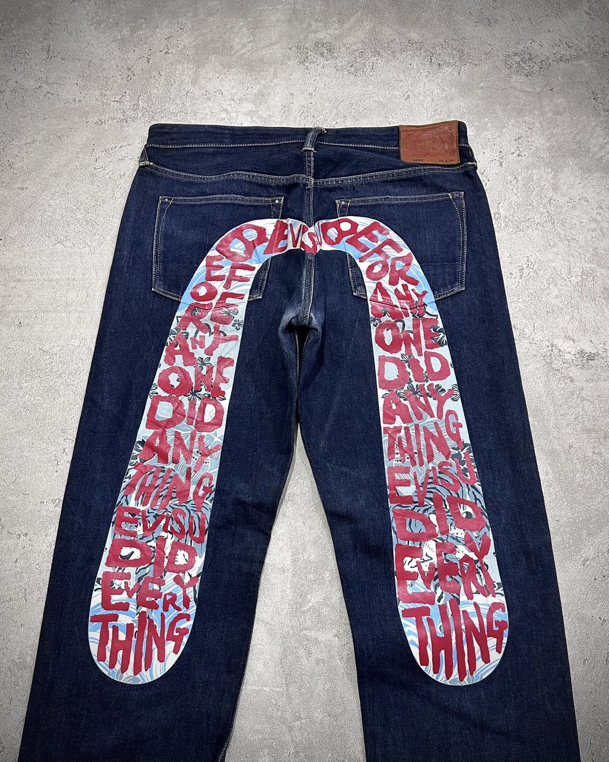 Evisu Evisu Daicock Red Line Selvedge Jeans Size US 34 / EU 50 - 4 Thumbnail