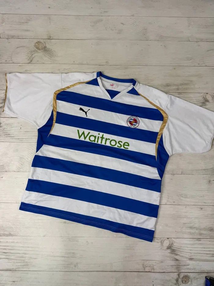 Puma Puma READING 2008 2009 HOME FOOTBALL SHIRT SOCCER JERSEY Size US XXL / EU 58 / 5 - 1 Thumbnail