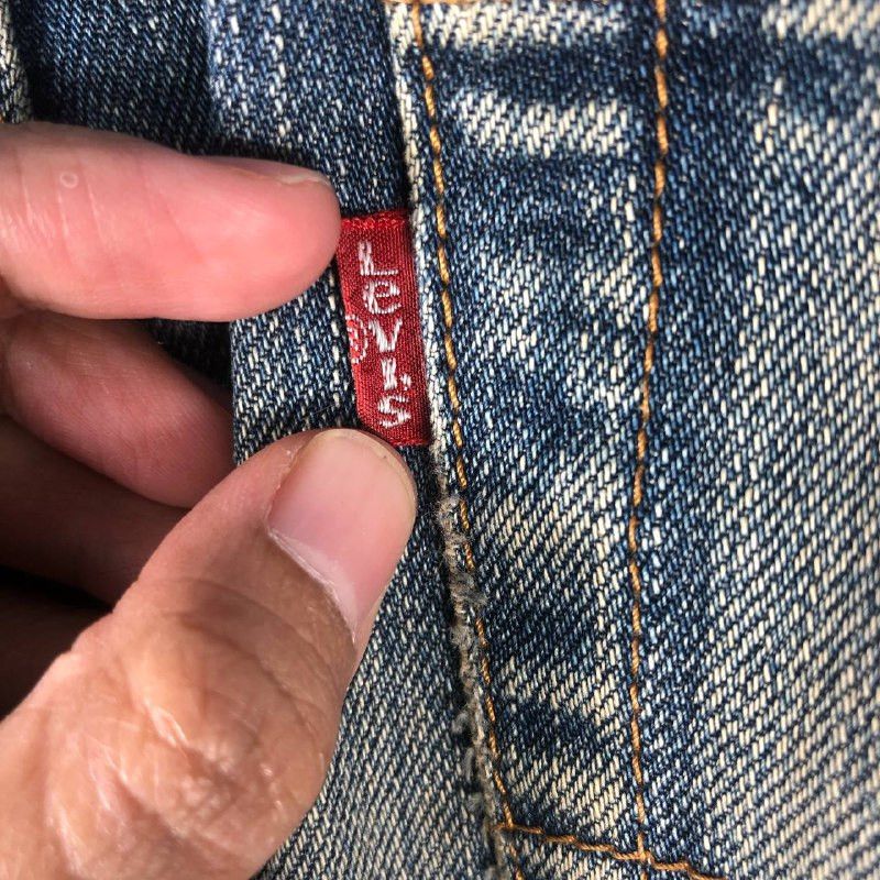 Japanese Brand × Levi's Vintage Levi's strauss Distressed Denim Jeans Size US 32 / EU 48 - 10 Thumbnail