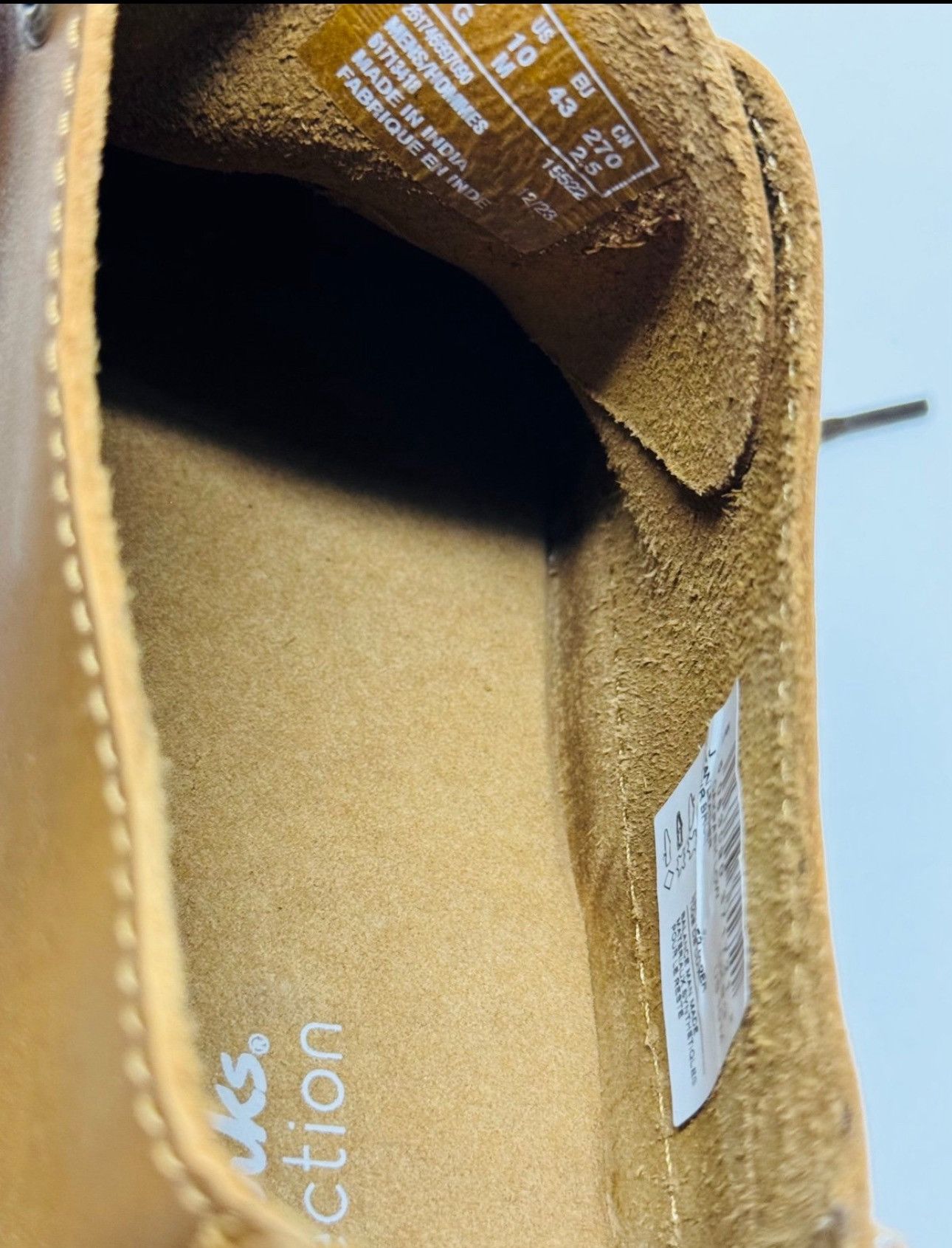 Clarks Clarks Oakpark Low Casual Lace Up Shoes Tan Leather Size US 10 / EU 43 - 6 Thumbnail