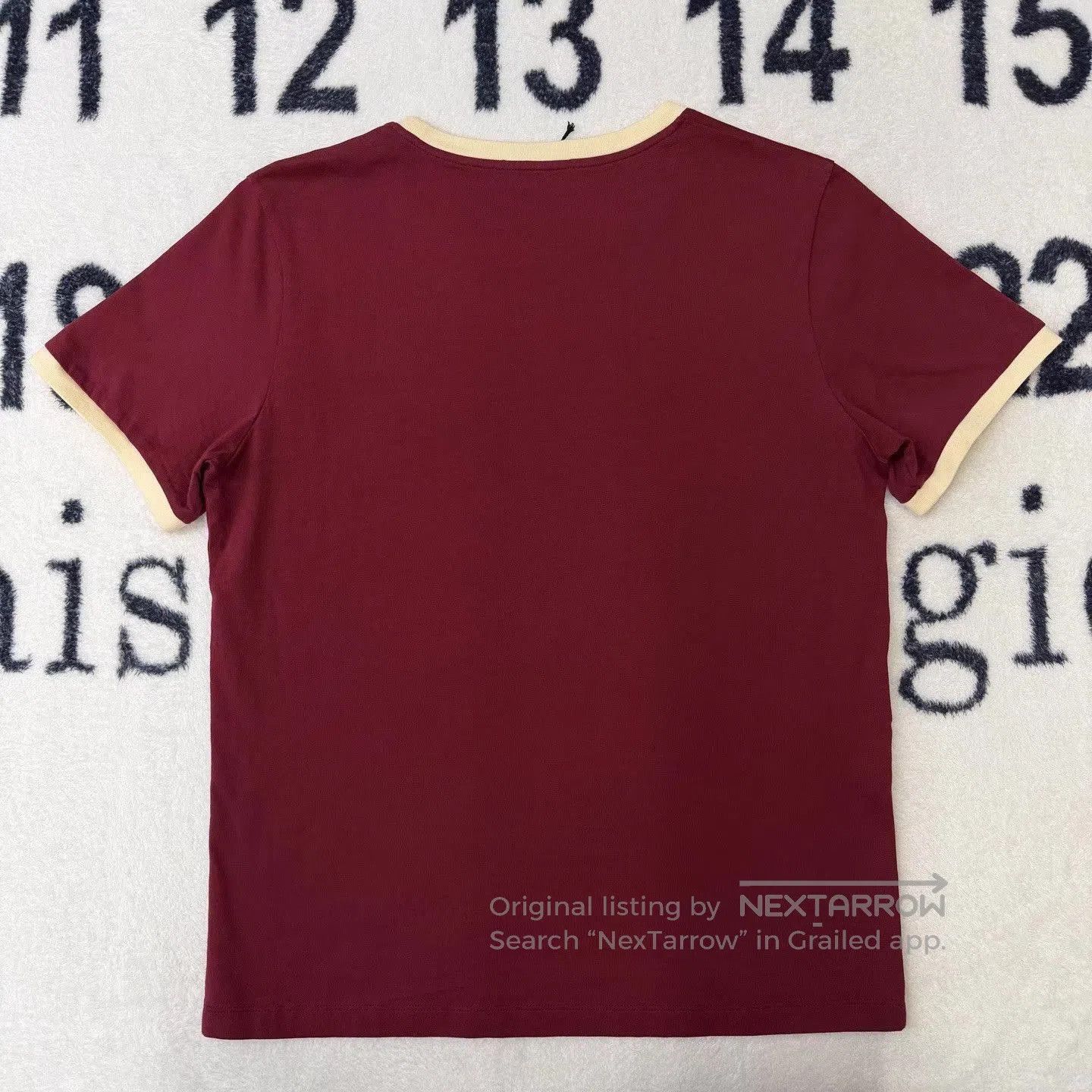 Miu Miu Red Short Sleeve Shirt with Contrast Trim. Size US XL / EU 56 / 4 - 3 Thumbnail