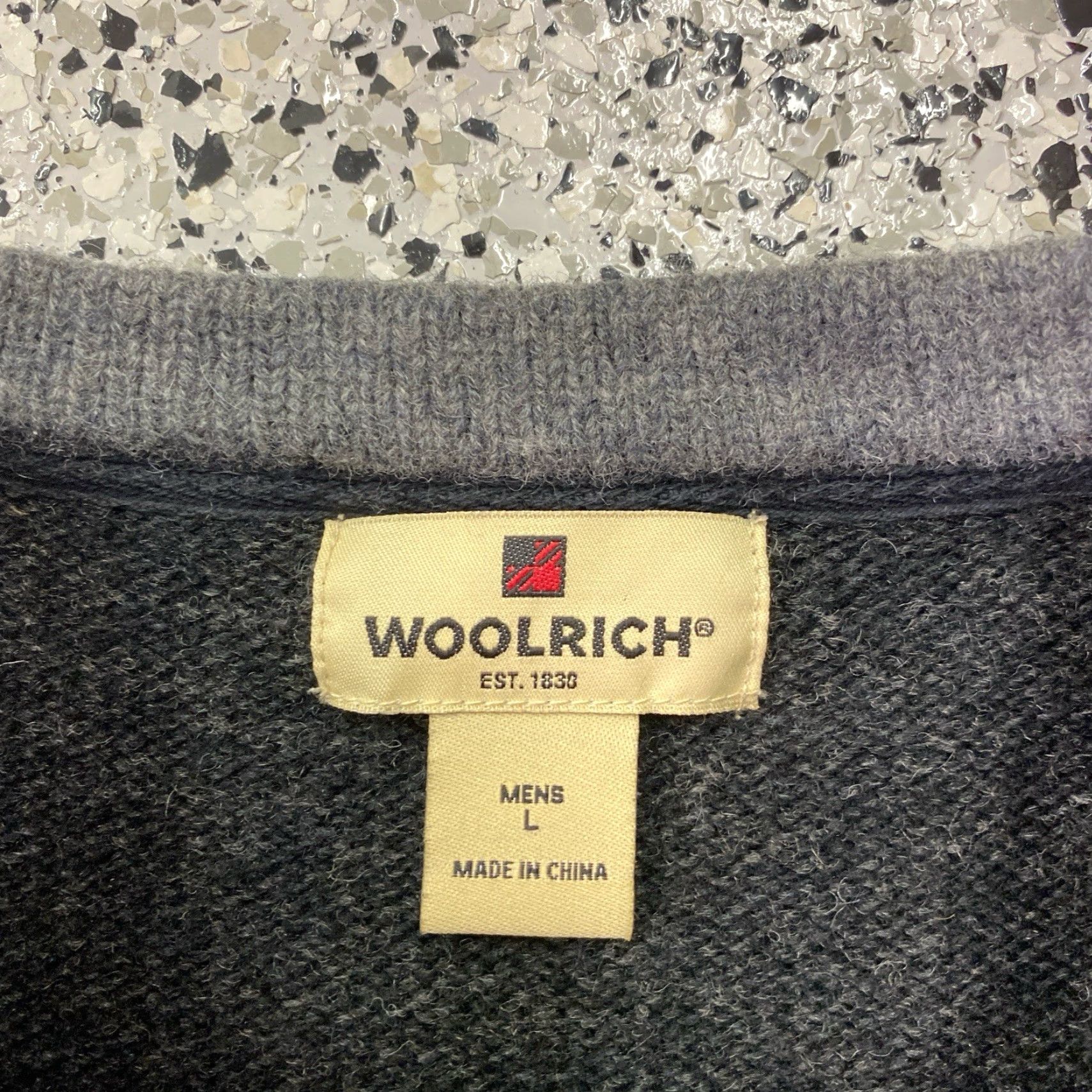 Vintage VINTAGE Woolrich Wool Blend Crewneck Pullover Sweater Mens L Grey Knit Size US L / EU 52-54 / 3 - 2 Thumbnail