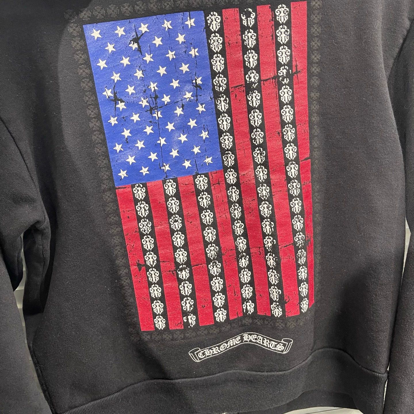 Chrome Hearts Chrome Hearts Classic Flag Print Zip Jacket S 99 New Size US S / EU 44-46 / 1 - 6 Thumbnail
