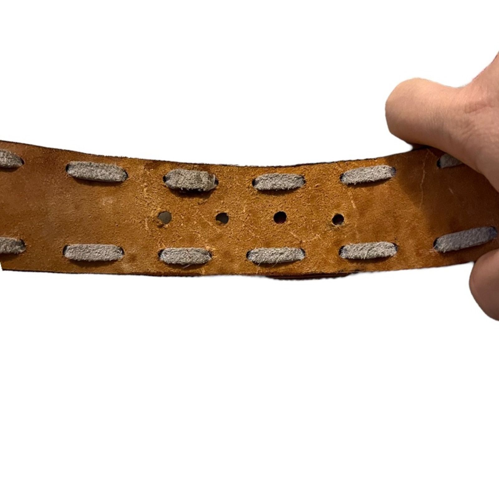 Vintage Vintage Tool Leather and Buckle Belt Size ONE SIZE - 3 Thumbnail