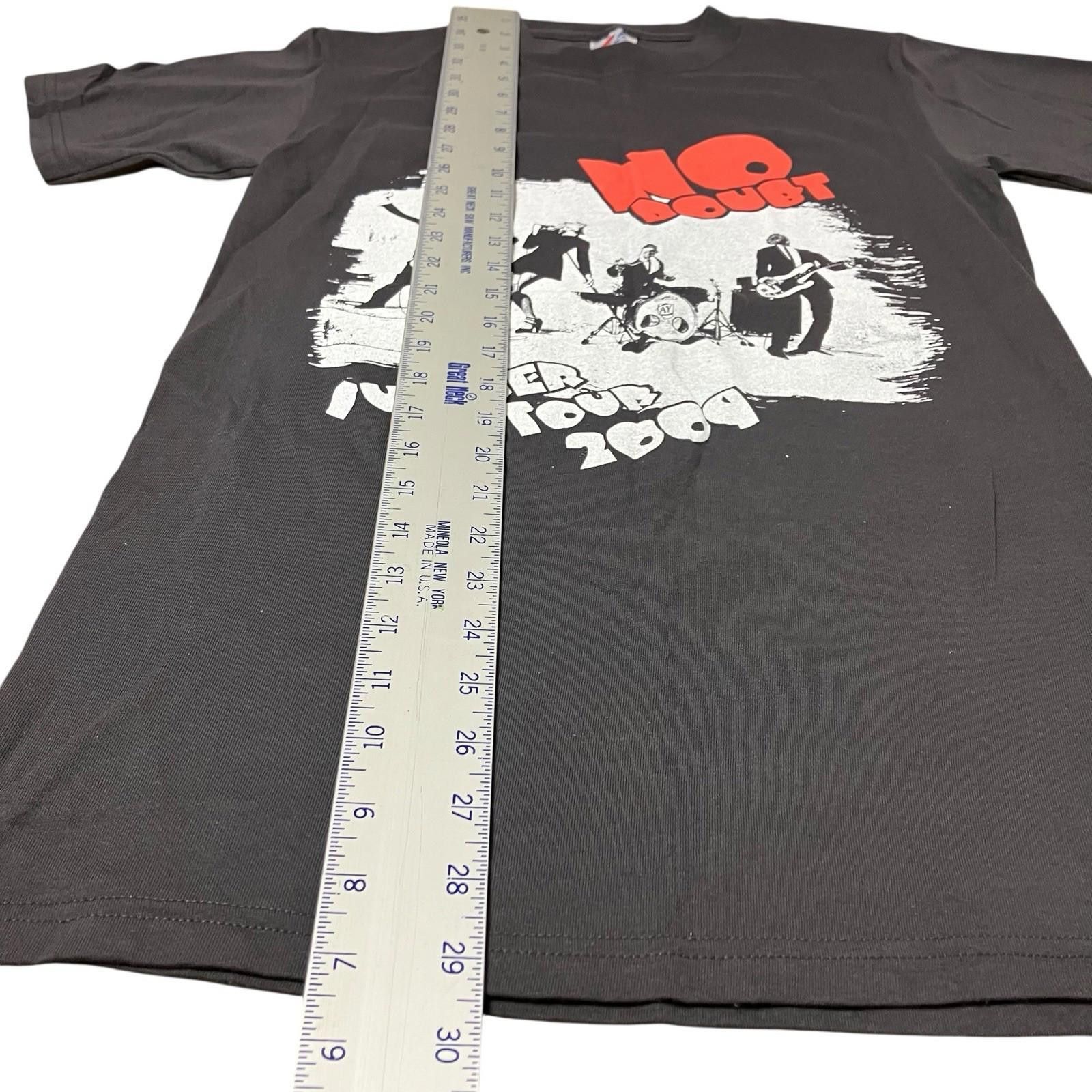 Majestic No Doubt T-Shirt Mens S Grey Tour 2009 Grunge Band Rock Y2K Size US S / EU 44-46 / 1 - 3 Thumbnail