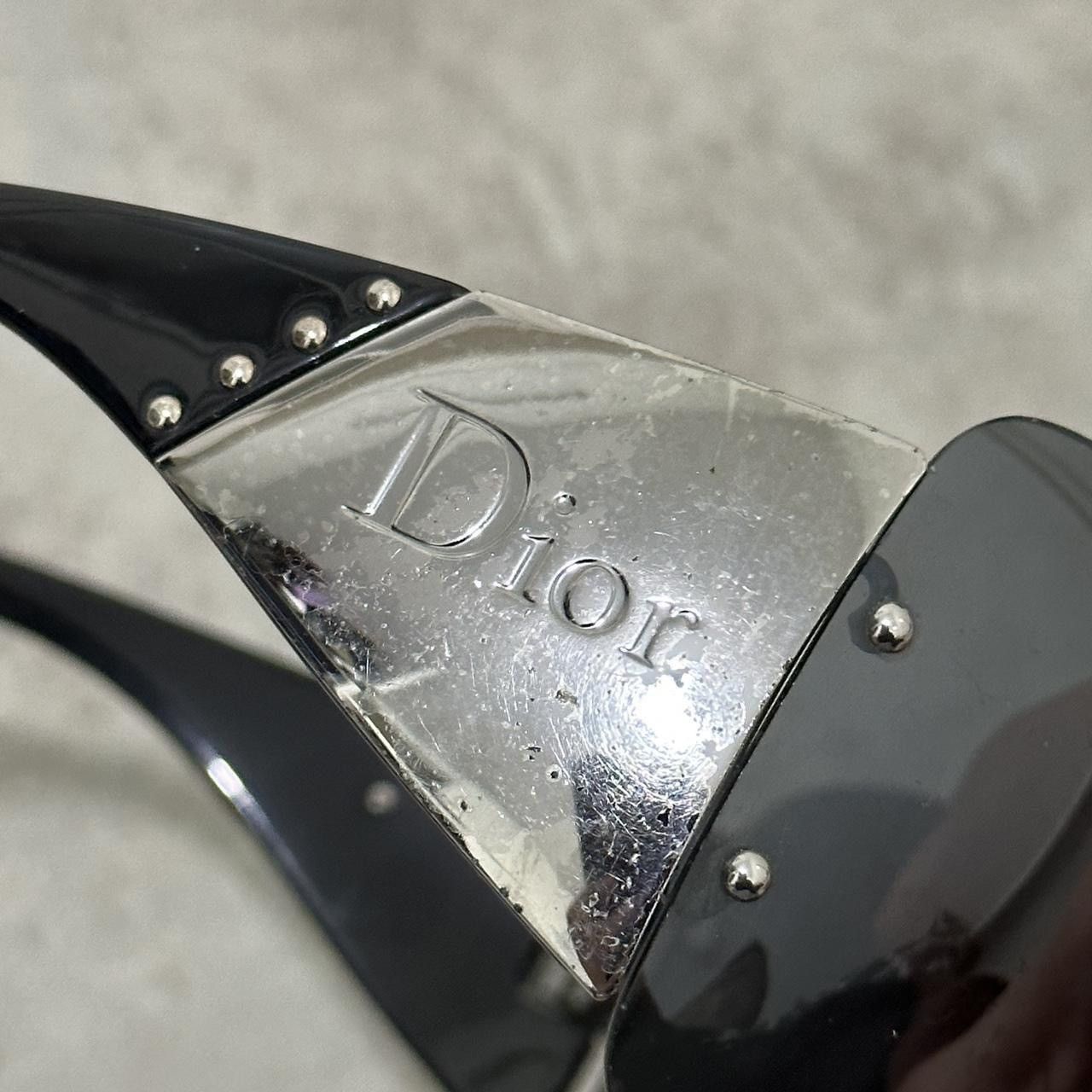 Dior Dior Diorito 1 Shield Goggle Wraparound Sunglasses Vintage Size ONE SIZE - 6 Thumbnail
