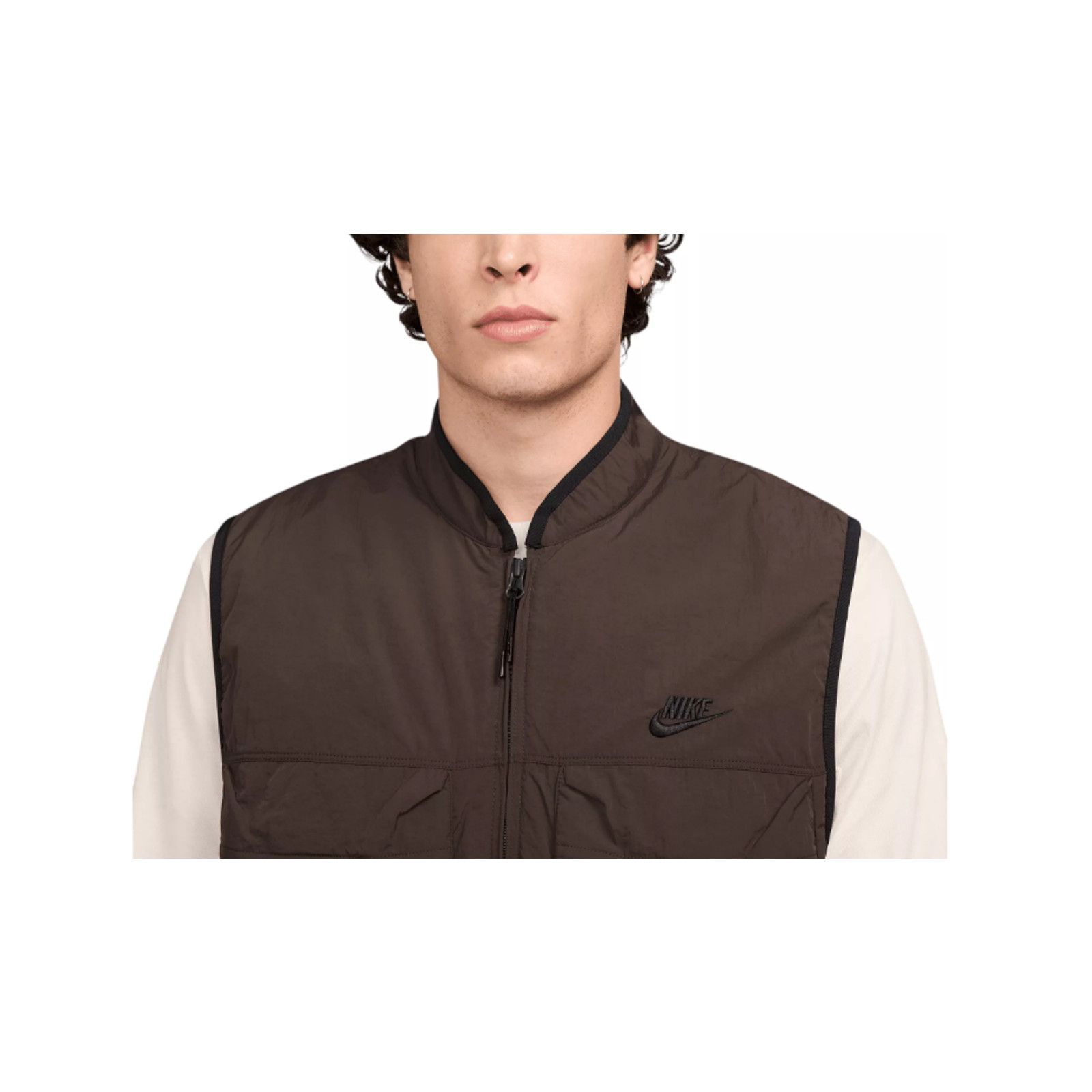 Nike Nike Vest Mens Medium Brown Baroque Tech Woven Utility Light Size US M / EU 48-50 / 2 - 4 Thumbnail