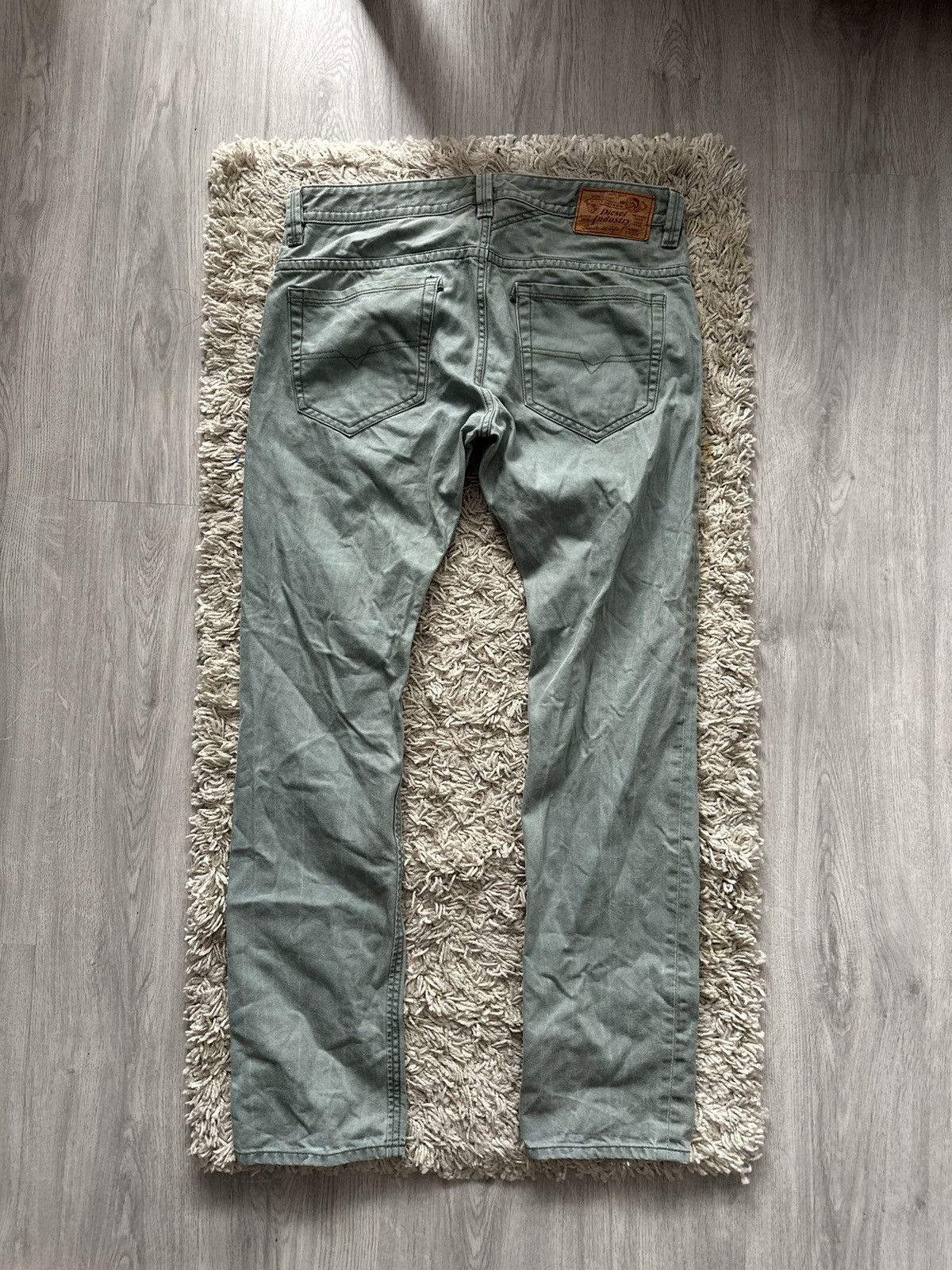 Other Diesel Thavar Plastic Effect Denim Pants Size US 32 / EU 48 - 1 Thumbnail
