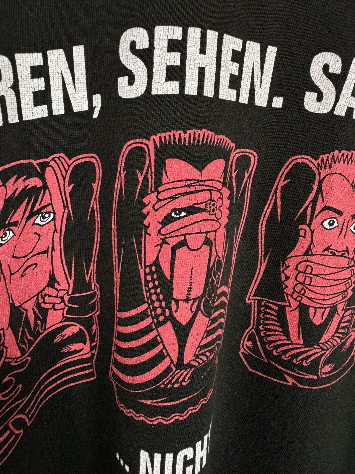Band Tees × Vintage Vintage Faded Die Arzte Lesetour 2001 T-Shirt Size US M / EU 48-50 / 2 - 6 Thumbnail