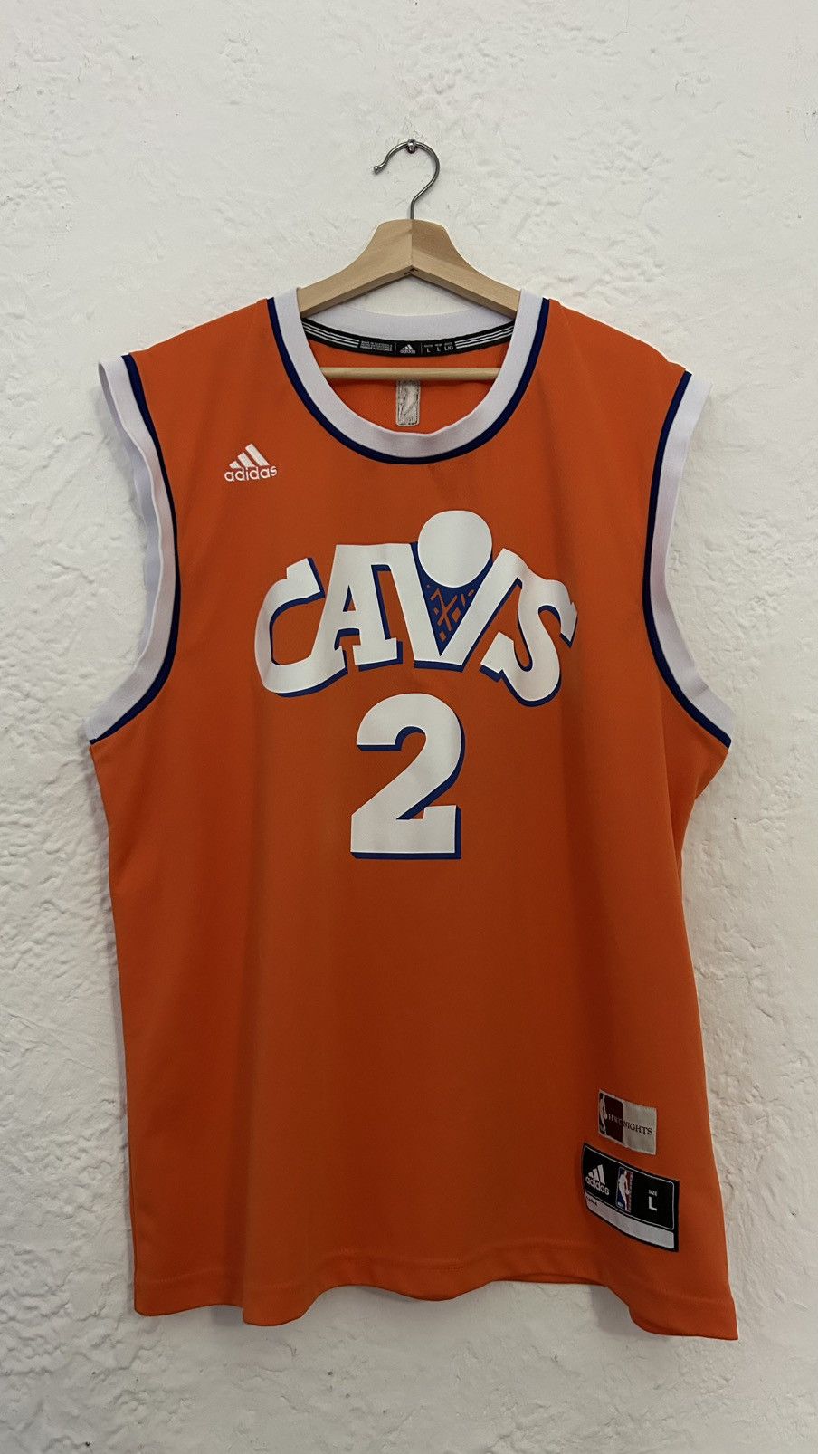 NBA 2016-17 Adidas Cleveland Cavaliers Kyrie Irving NBA Jersey Size US L / EU 52-54 / 3 - 2 Thumbnail