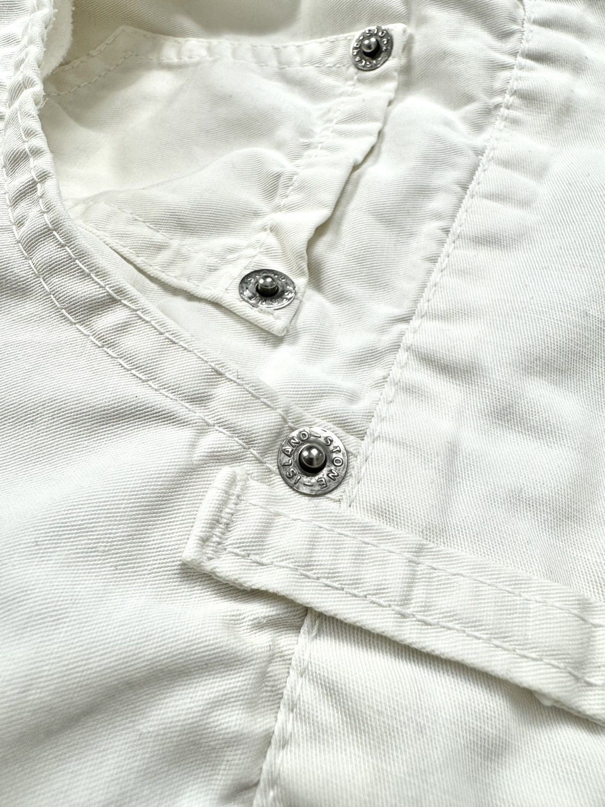 Stone Island Stone Island Jeans Pants Size 34 Mens Cream Cottone Linen Size US 34 / EU 50 - 11 Thumbnail