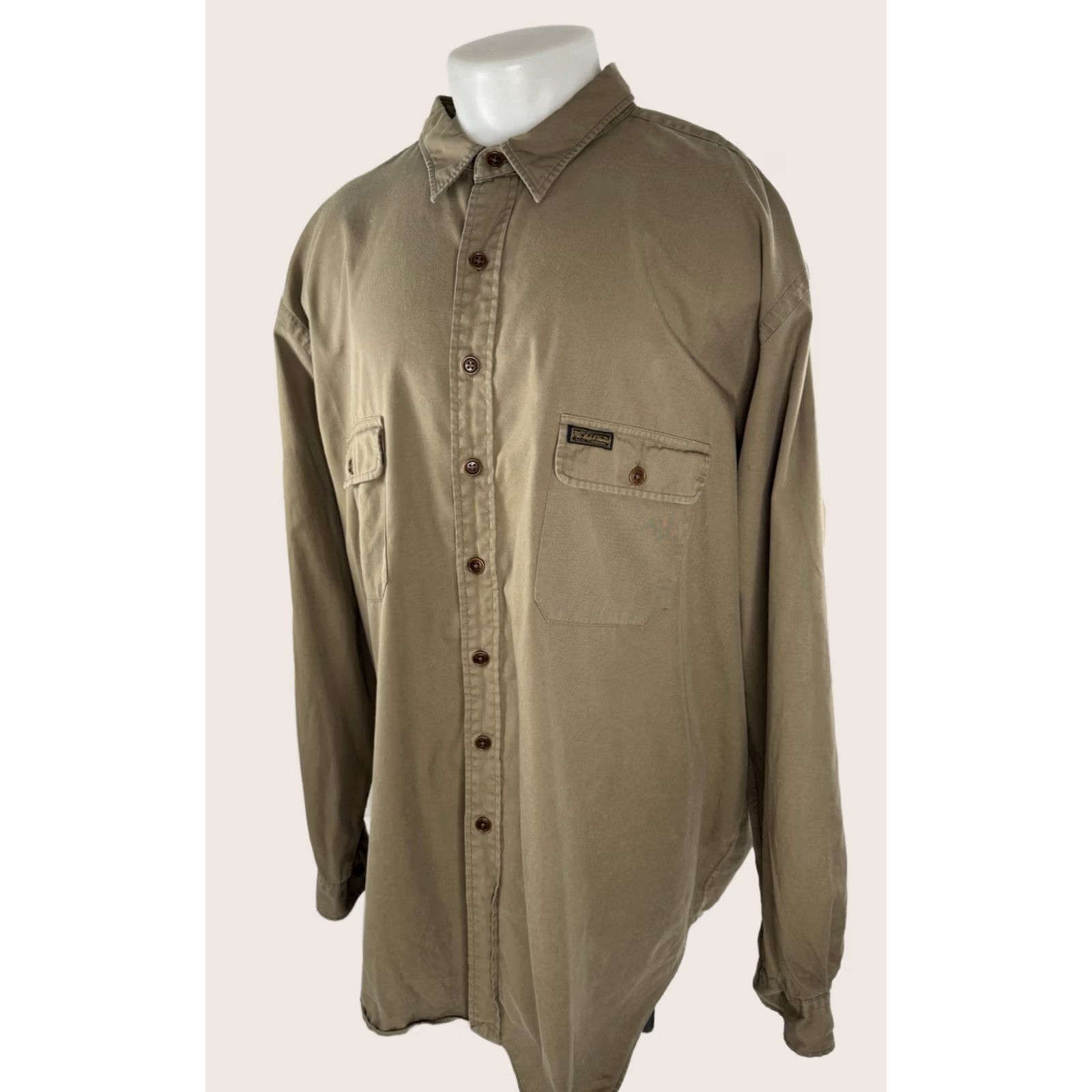 Polo Ralph Lauren Polo Ralph Lauren - Mens 4XL Work Field Ranch Shirt Size US XXL / EU 58 / 5 - 1 Thumbnail